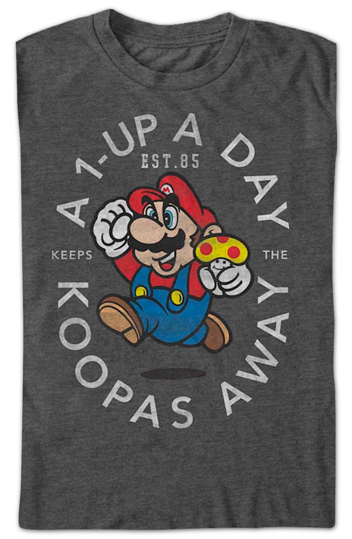 1-Up A Day Super Mario Bros. T-Shirt - Image 2