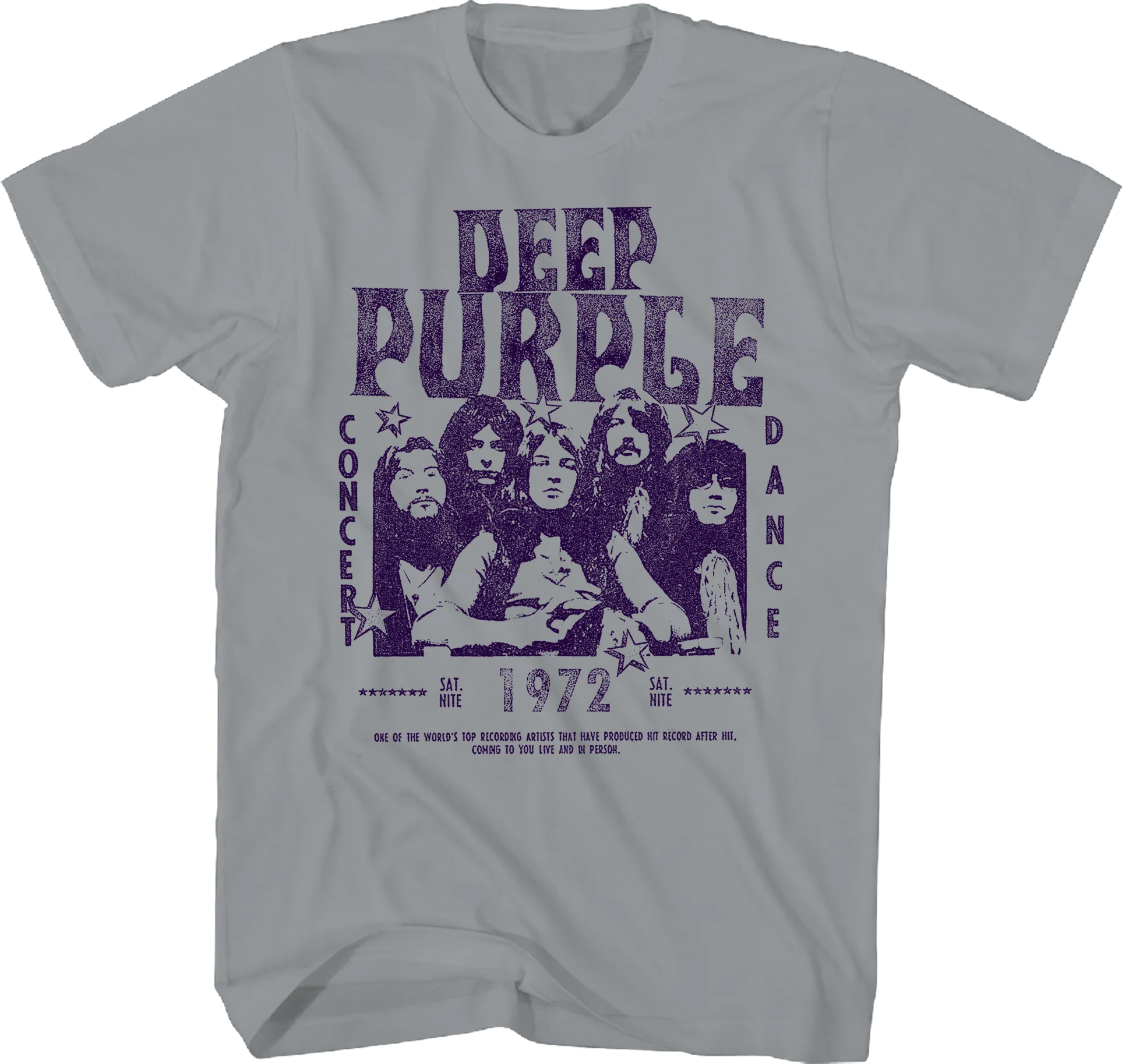 1972 Concert Deep Purple T-Shirt