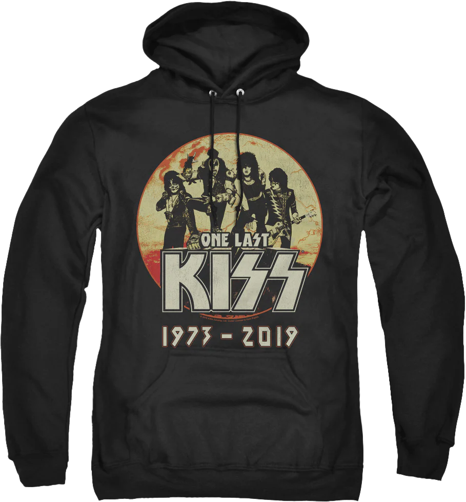 1973-2019 One Last KISS Hoodie
