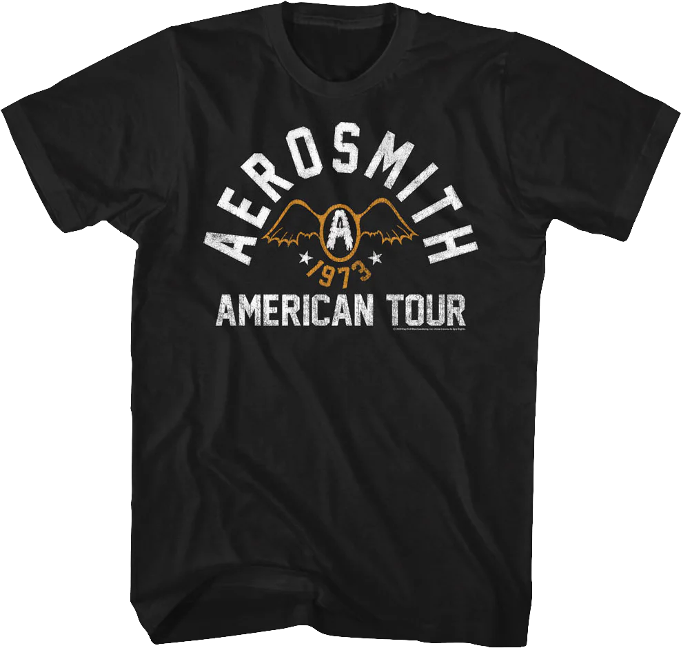 1973 American Tour Aerosmith T-Shirt