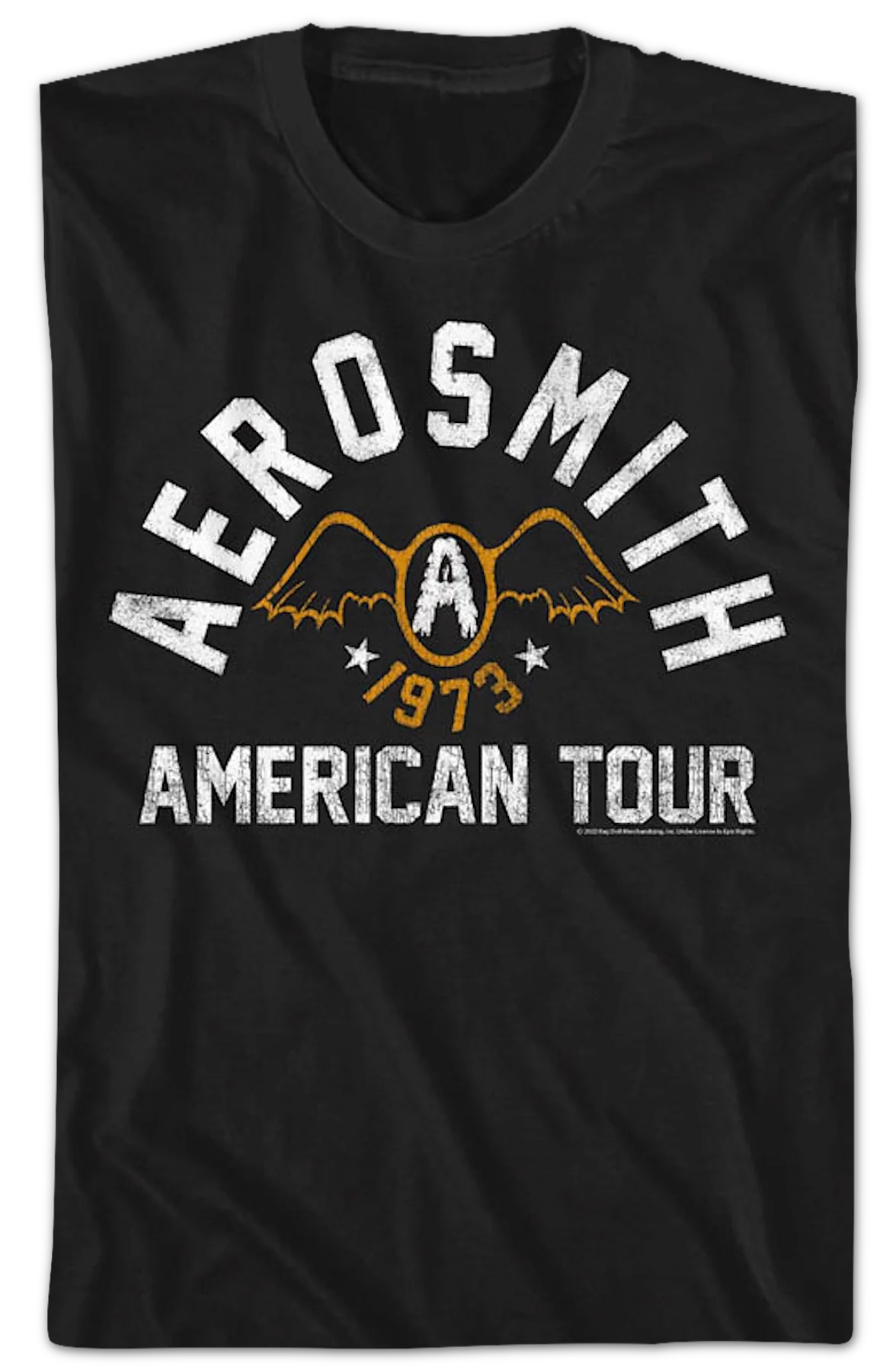 1973 American Tour Aerosmith T-Shirt - Image 2