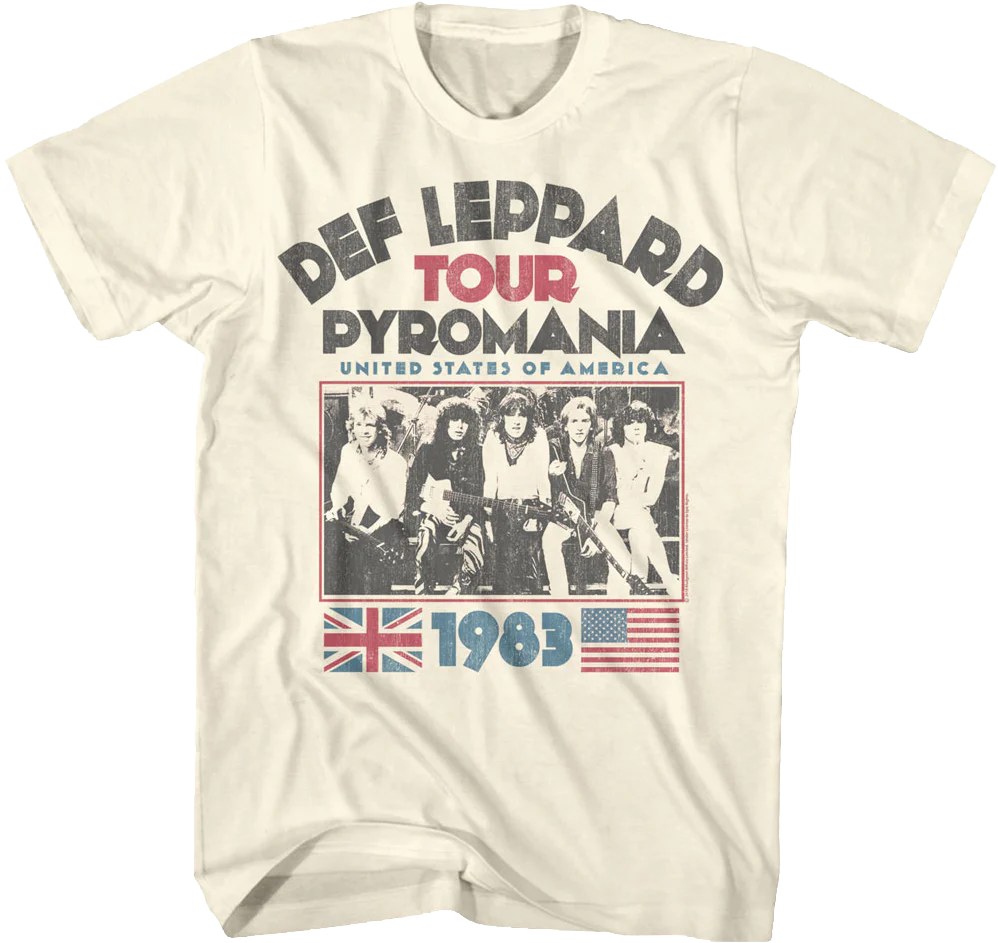 1983 Tour Def Leppard T-Shirt
