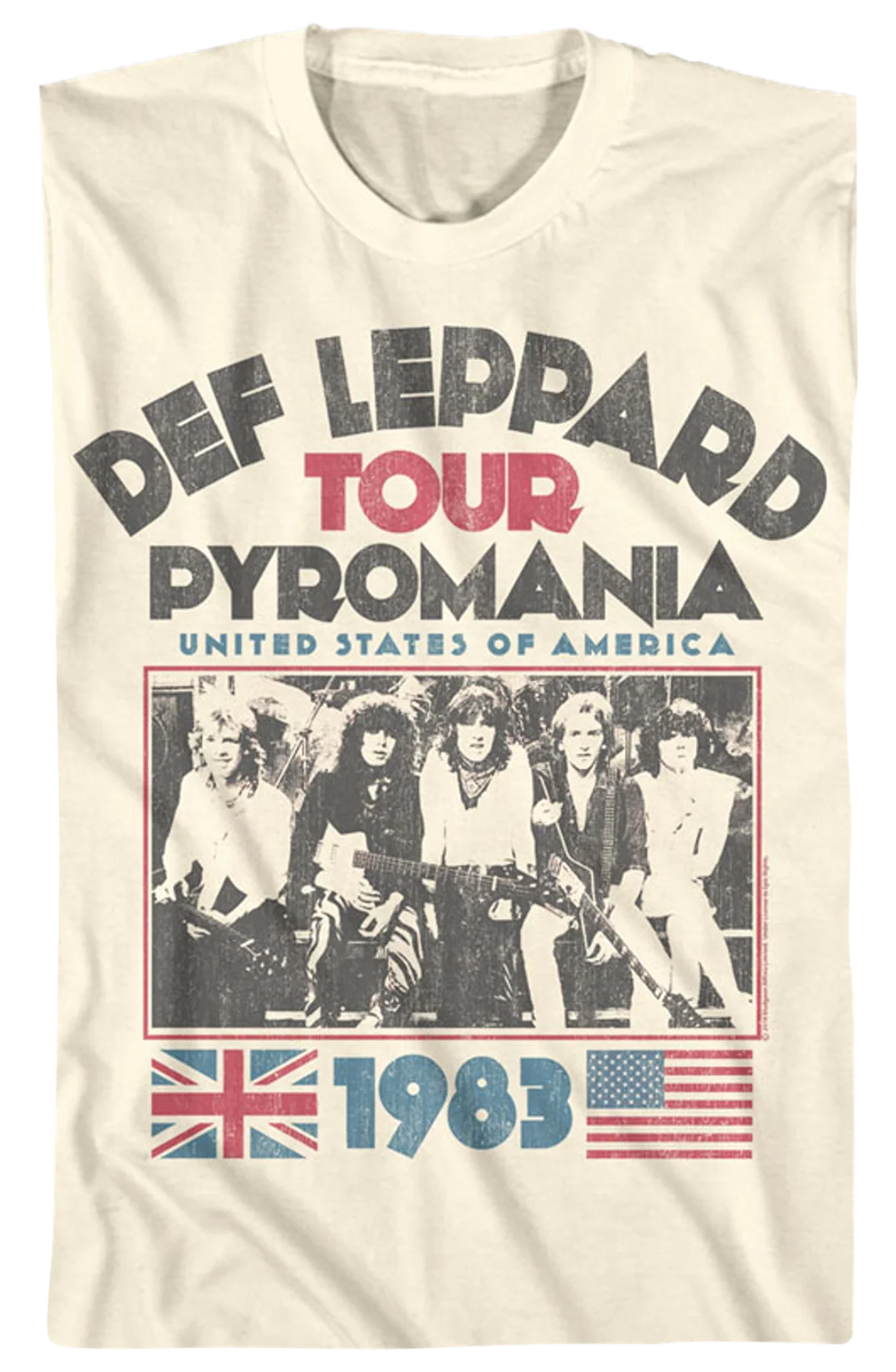 1983 Tour Def Leppard T-Shirt - Image 2