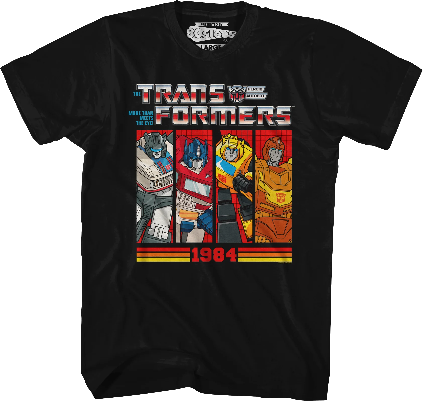 1984 Autobots Transformers T-Shirt