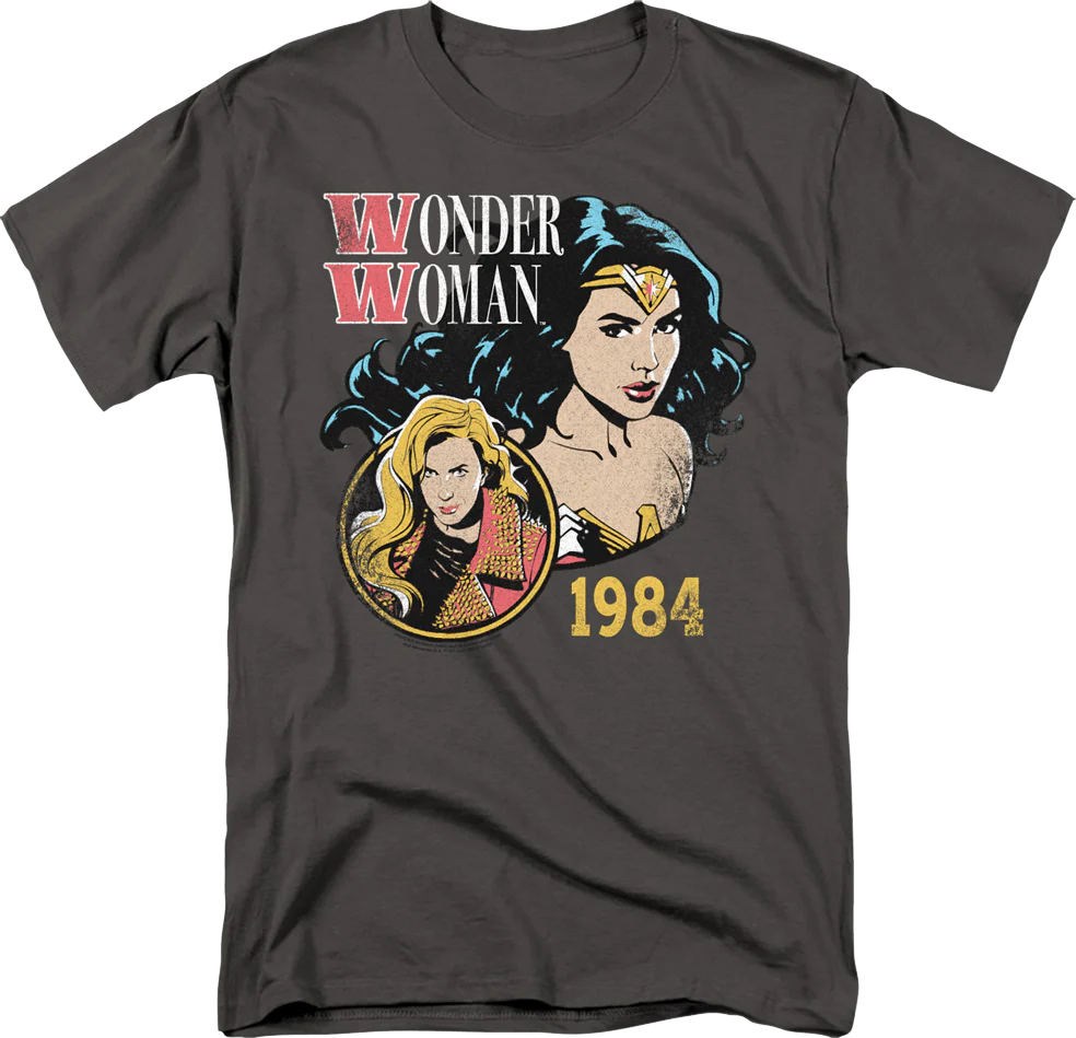 1984 Collage Wonder Woman T-Shirt