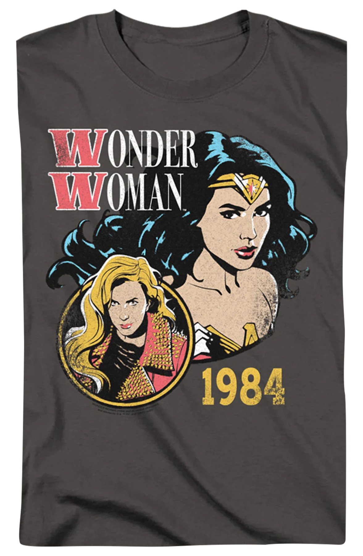 1984 Collage Wonder Woman T-Shirt - Image 2