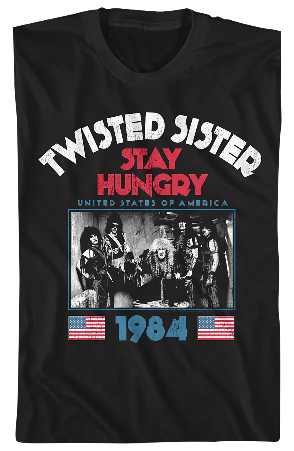 1984 Stay Hungry Tour Twisted Sister T-Shirt - Image 2