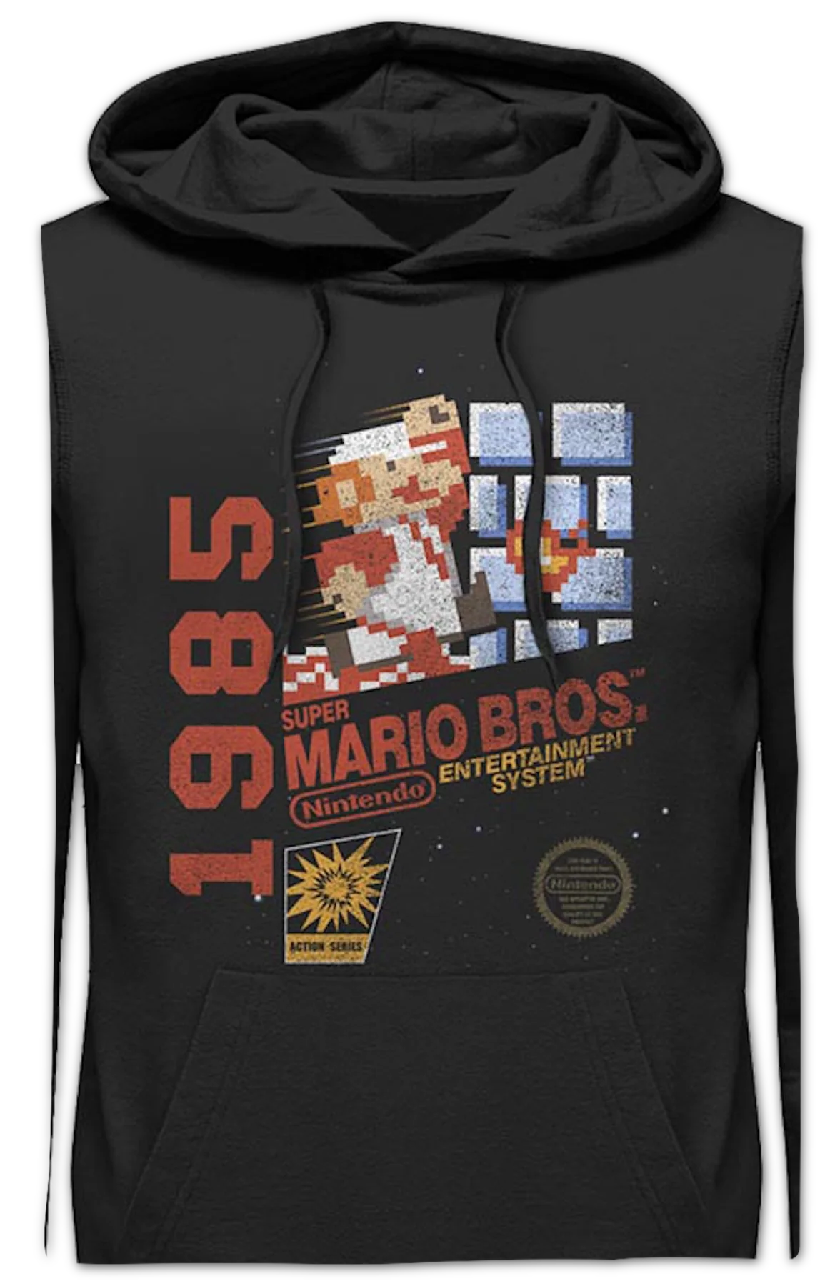 1985 Cartridge Art Super Mario Bros. Hoodie - Image 2