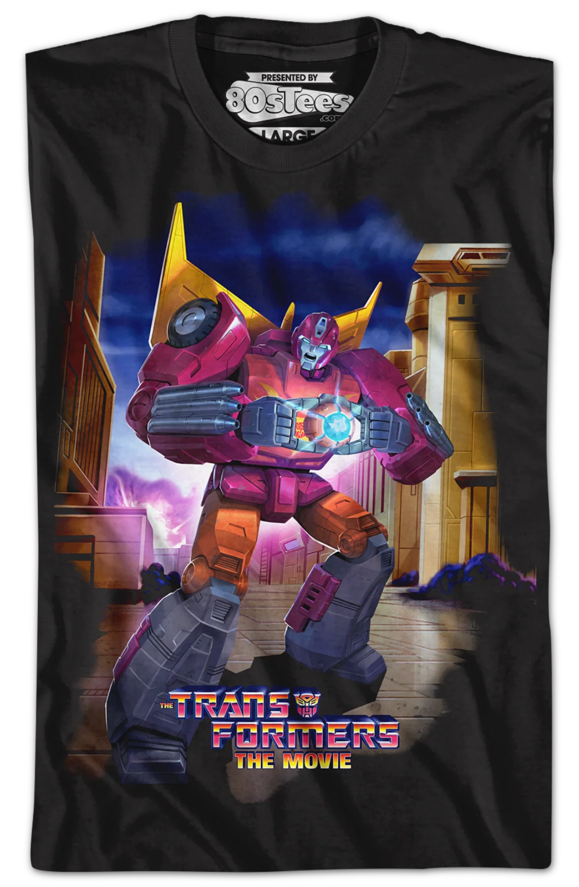 1986 Rodimus Prime Transformers T-Shirt - Image 2