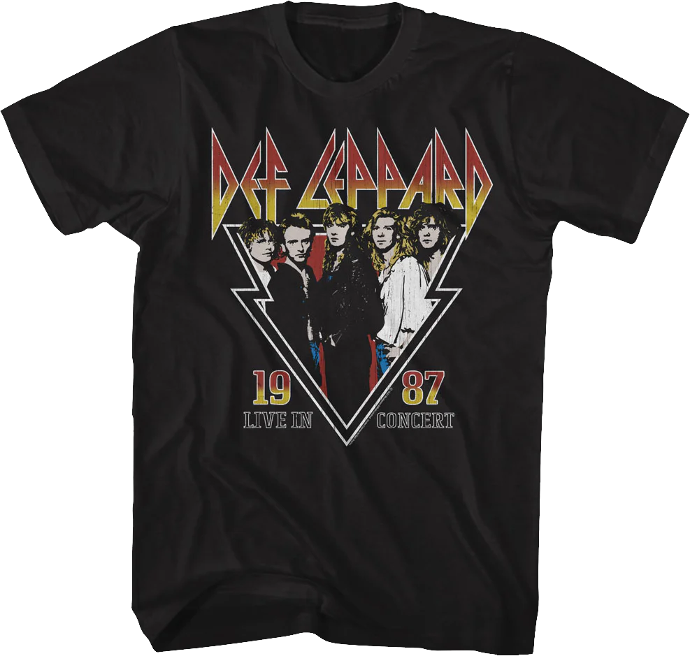 1987 Concert Def Leppard T-Shirt