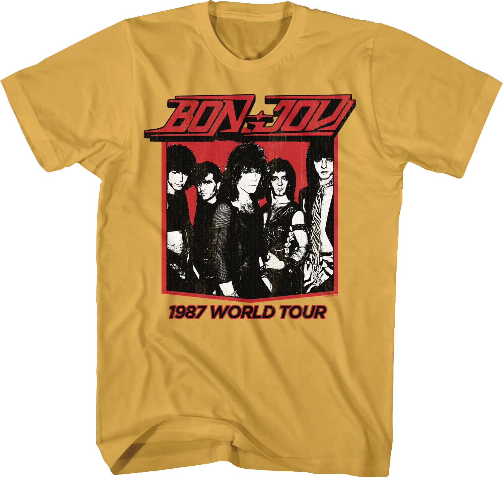 1987 World Tour Bon Jovi T-Shirt