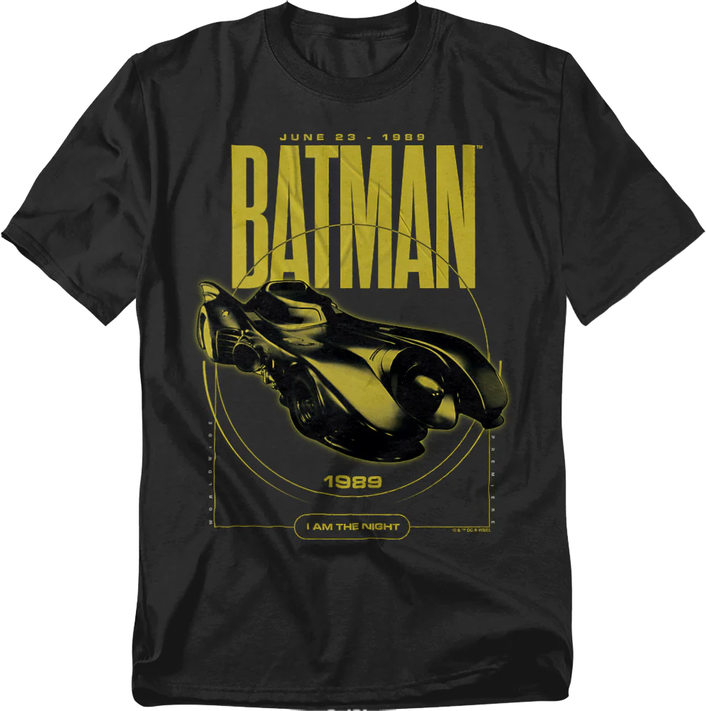 1989 I Am The Night Batman T-Shirt