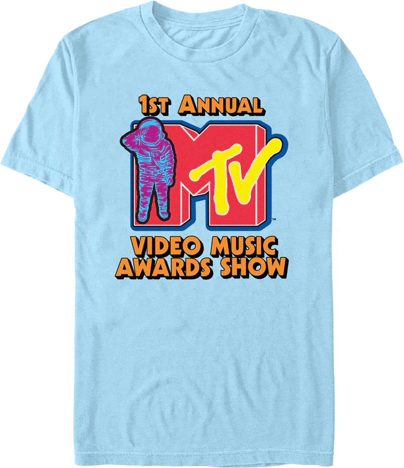 1st Annual Video Music Awards Show MTV Shirt