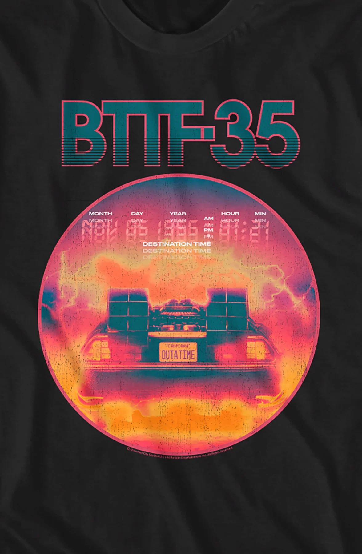 35th Anniversary Back To The Future T-Shirt - Image 2
