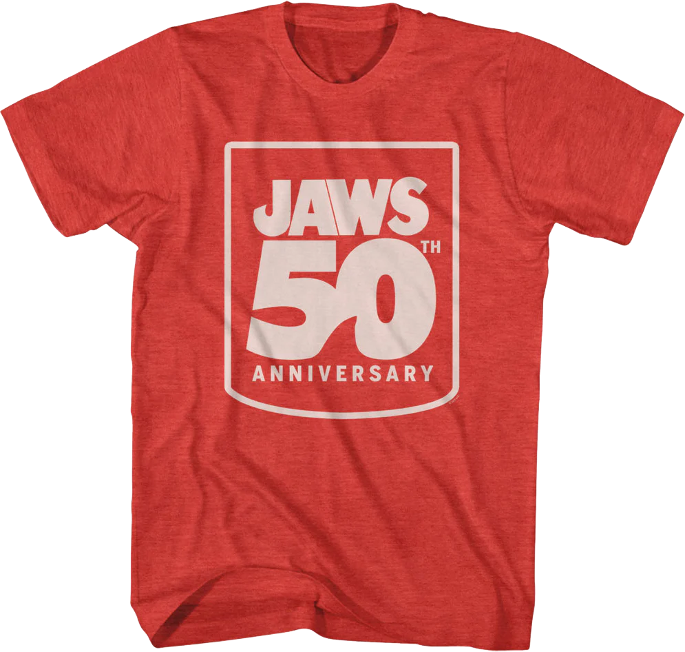 50th Anniversary Shield Jaws T-Shirt