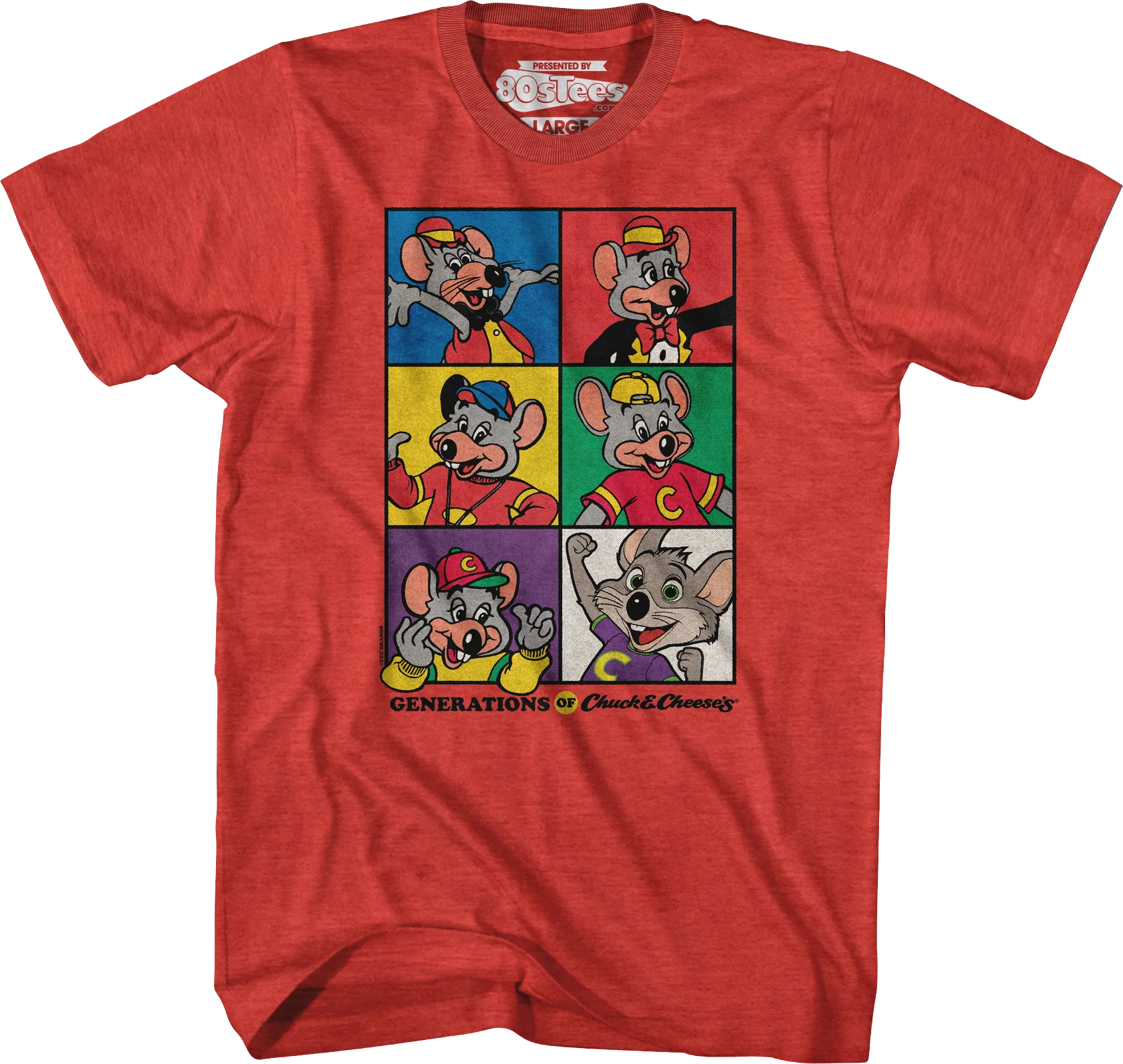 6 Cheese's Chuck E. Cheese T-Shirt