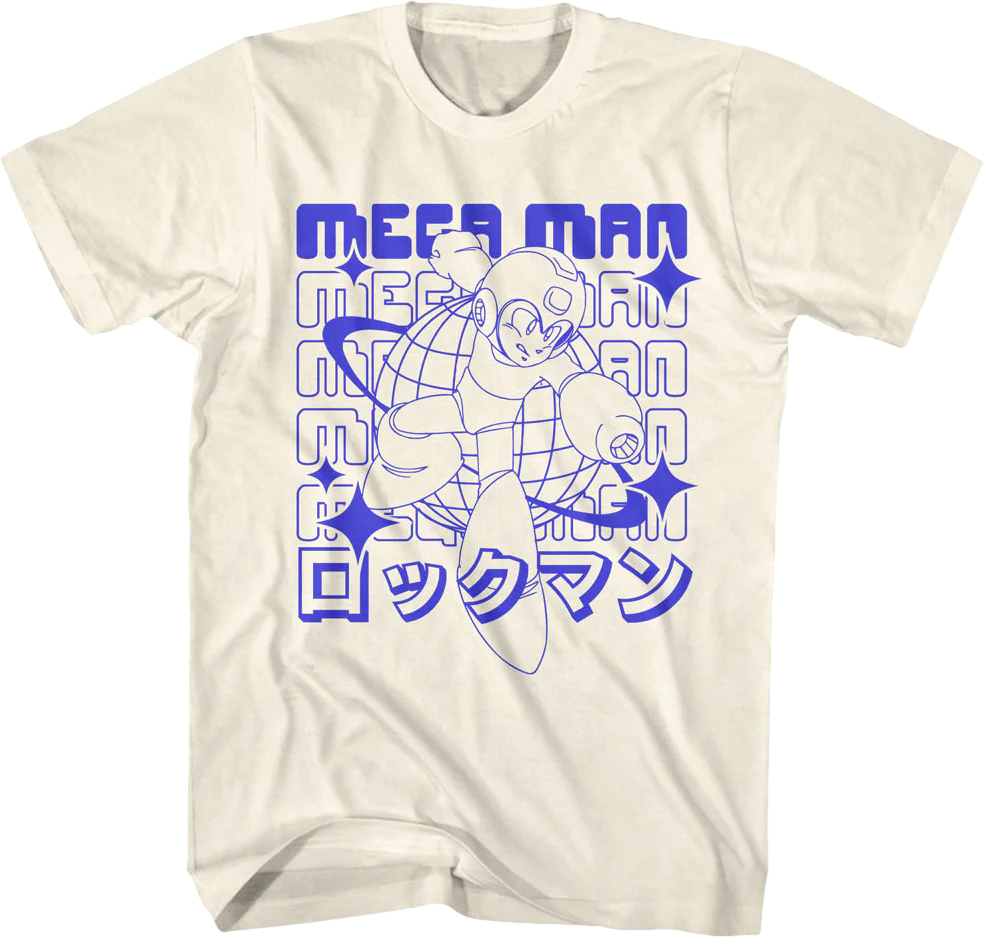 72K Planet Mega Man T-Shirt