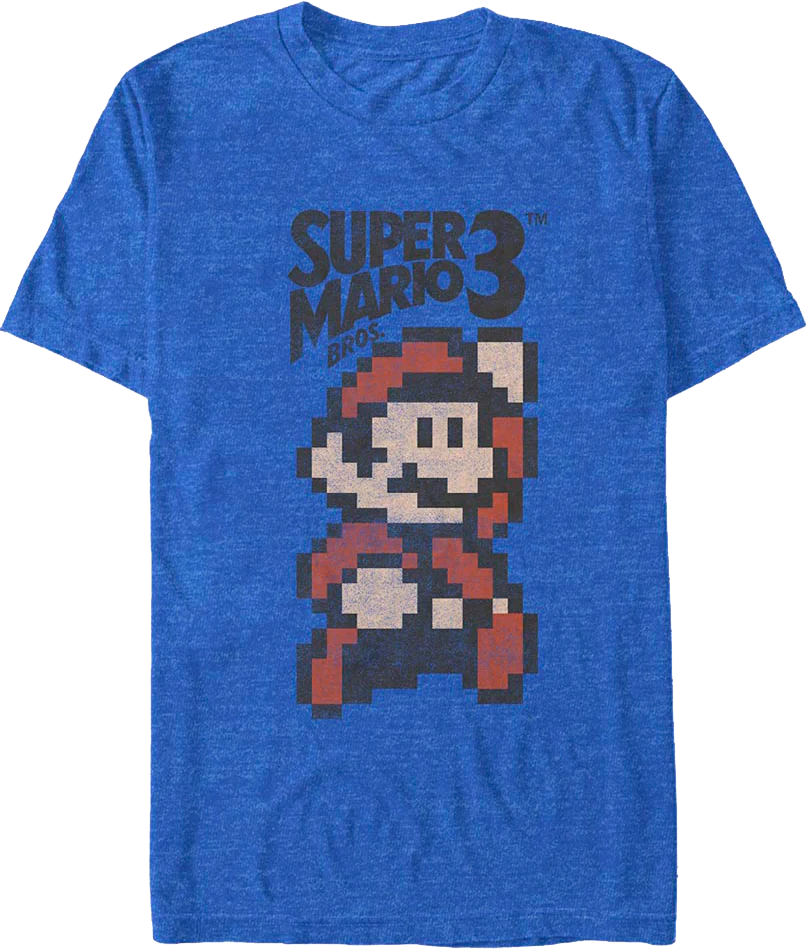 8-Bit Jump Super Mario Bros. 3 T-Shirt