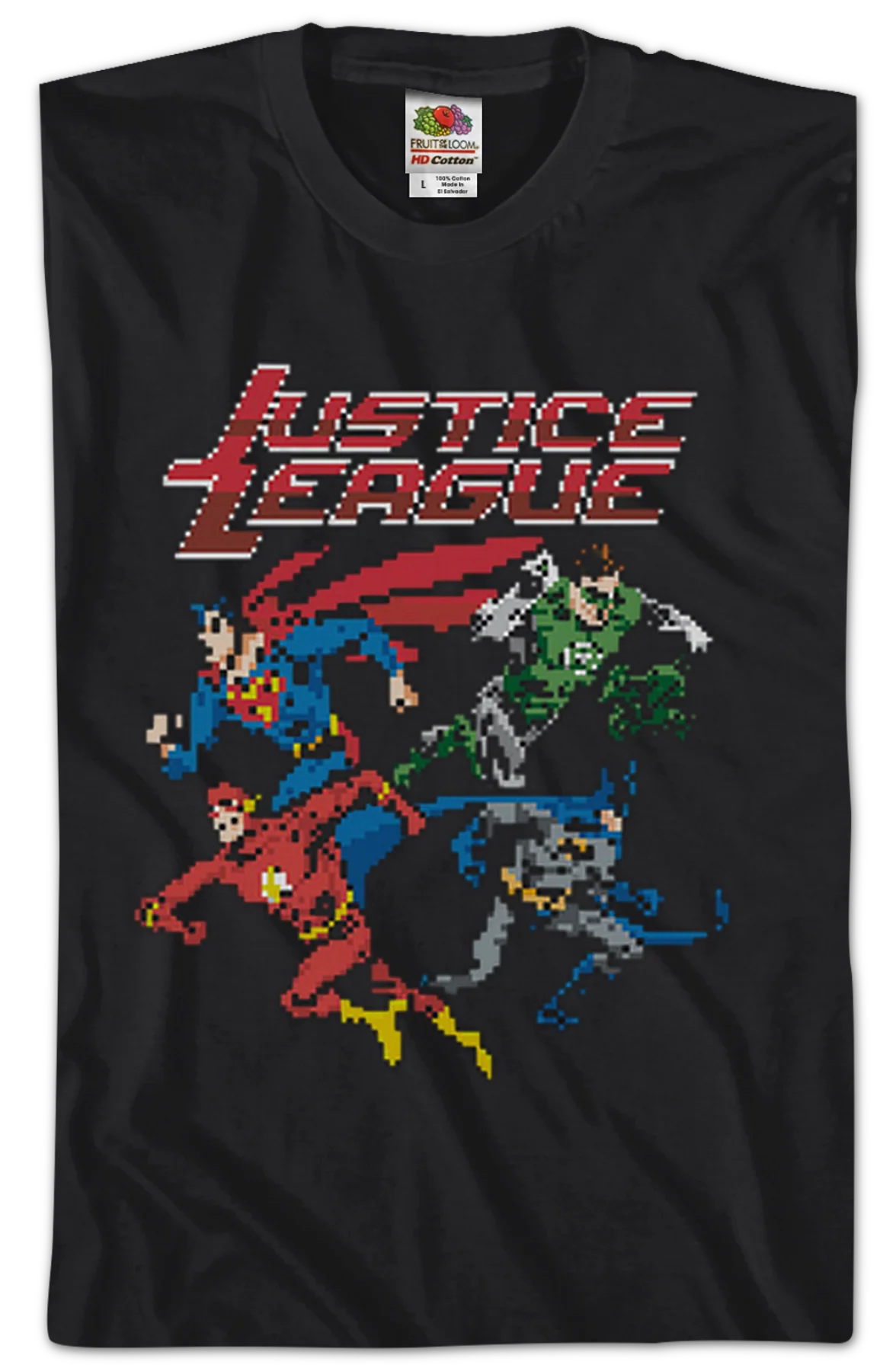 8-Bit Justice League T-Shirt - Image 2