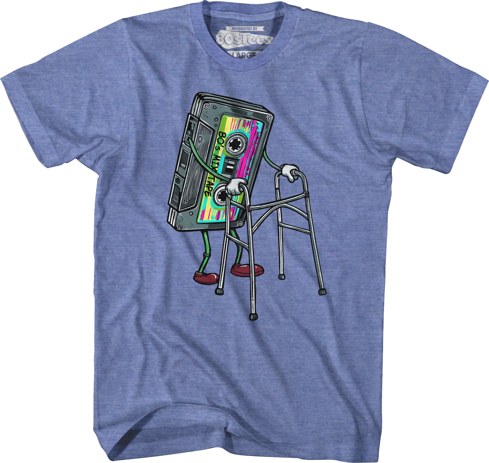80's Mix Tape Walker T-Shirt - Image 5