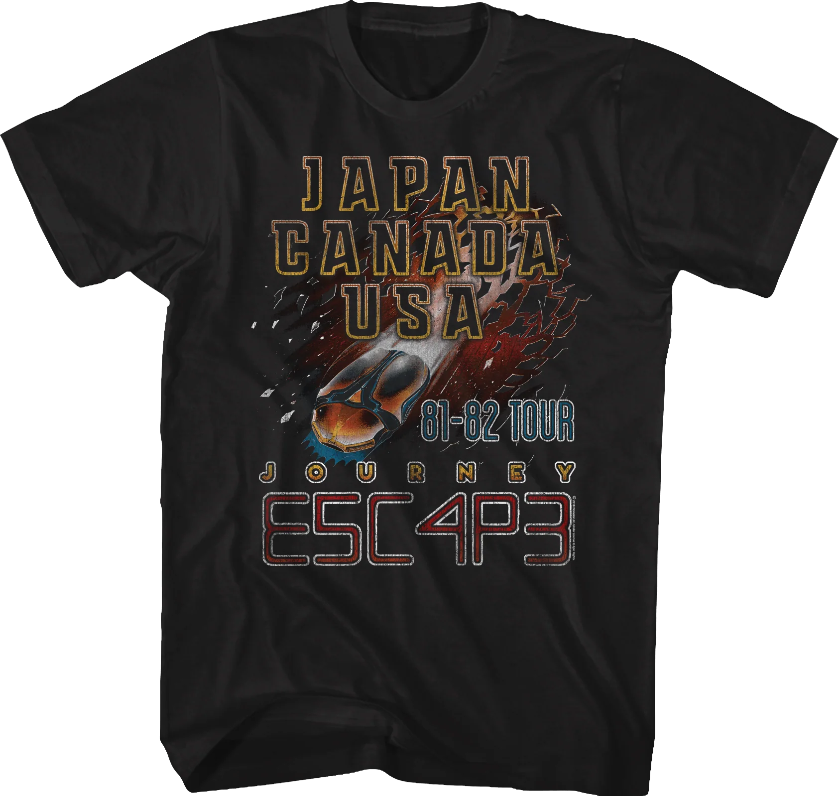 81-82 Tour Journey T-Shirt