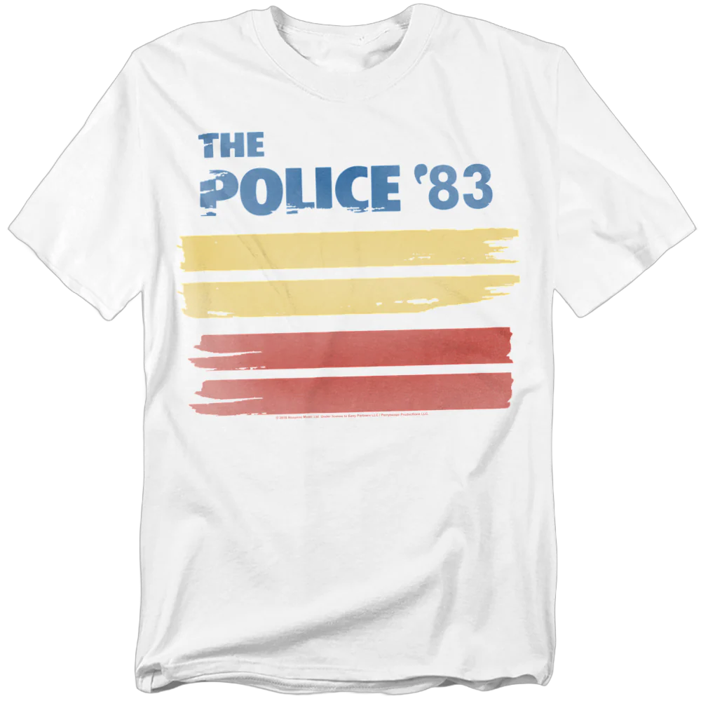 '83 Stripes The Police T-Shirt