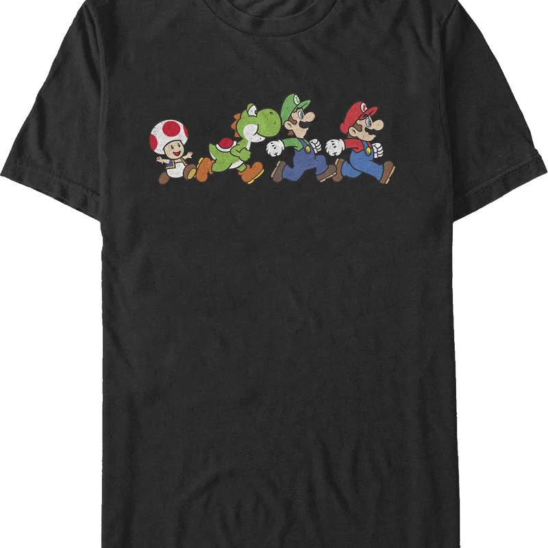 Abbey Road Super Mario Bros. T-Shirt