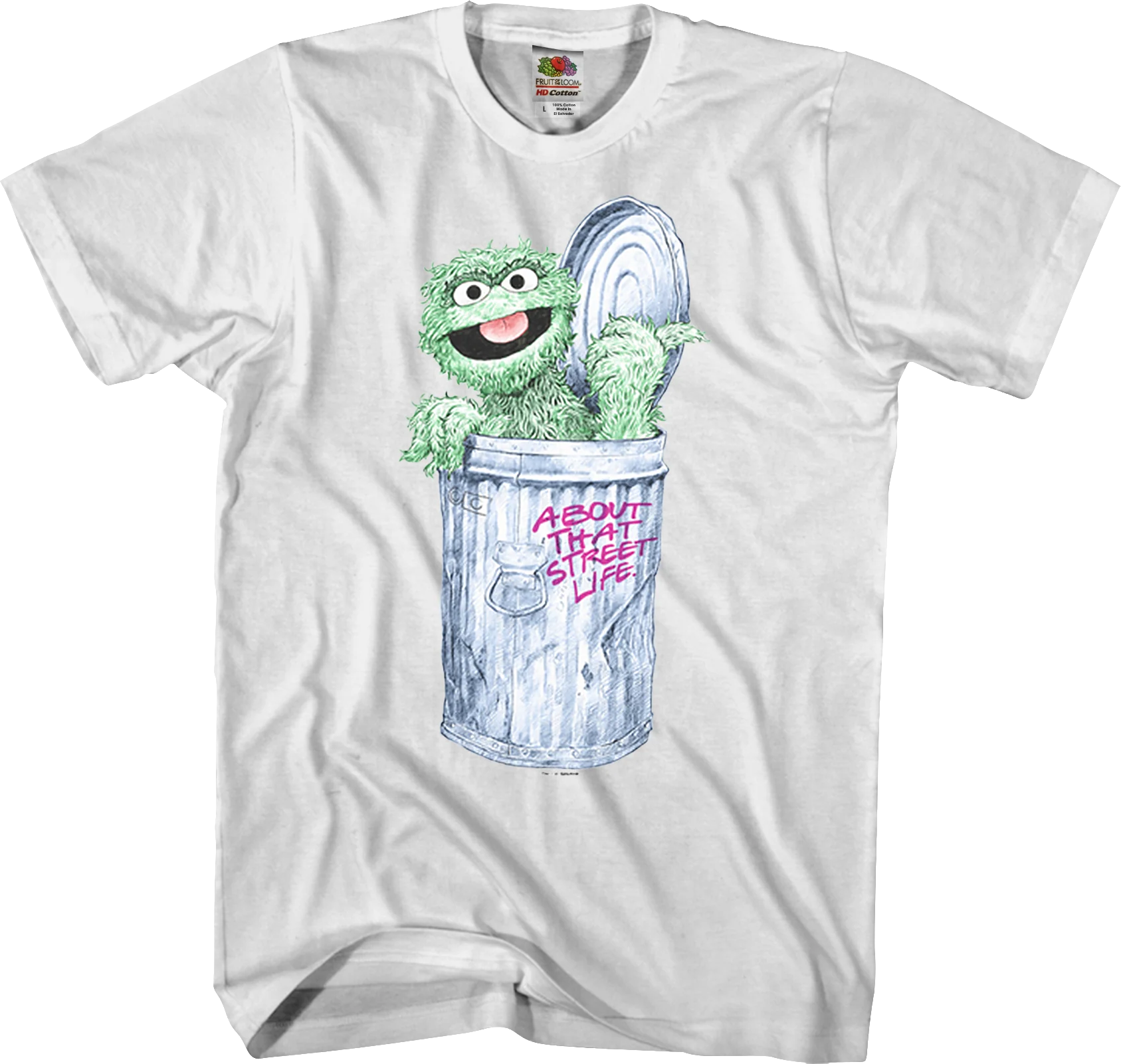 About That Street Life Oscar The Grouch T-Shirt