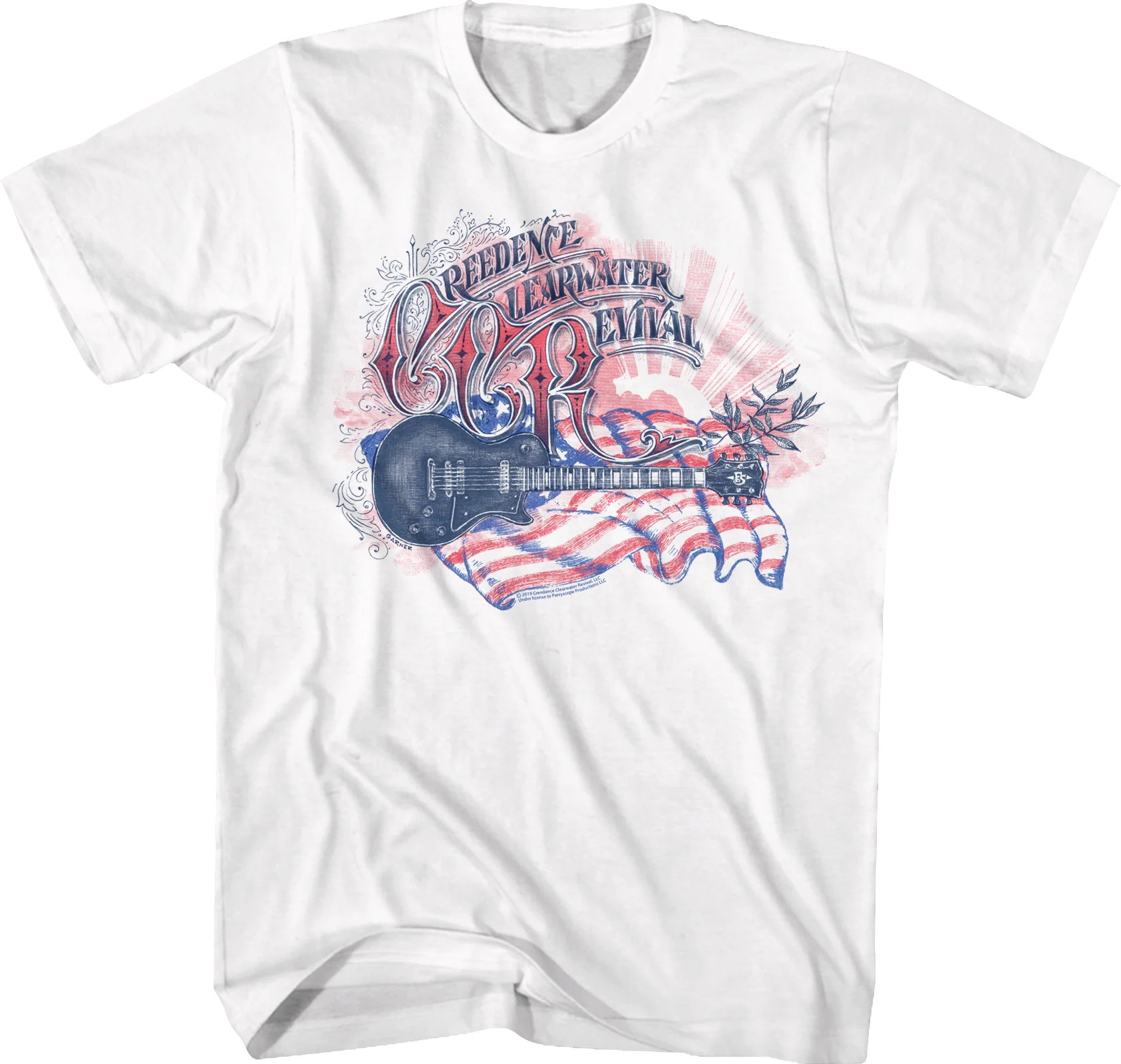 AC American Rock Creedence Clearwater Revival T-Shirt