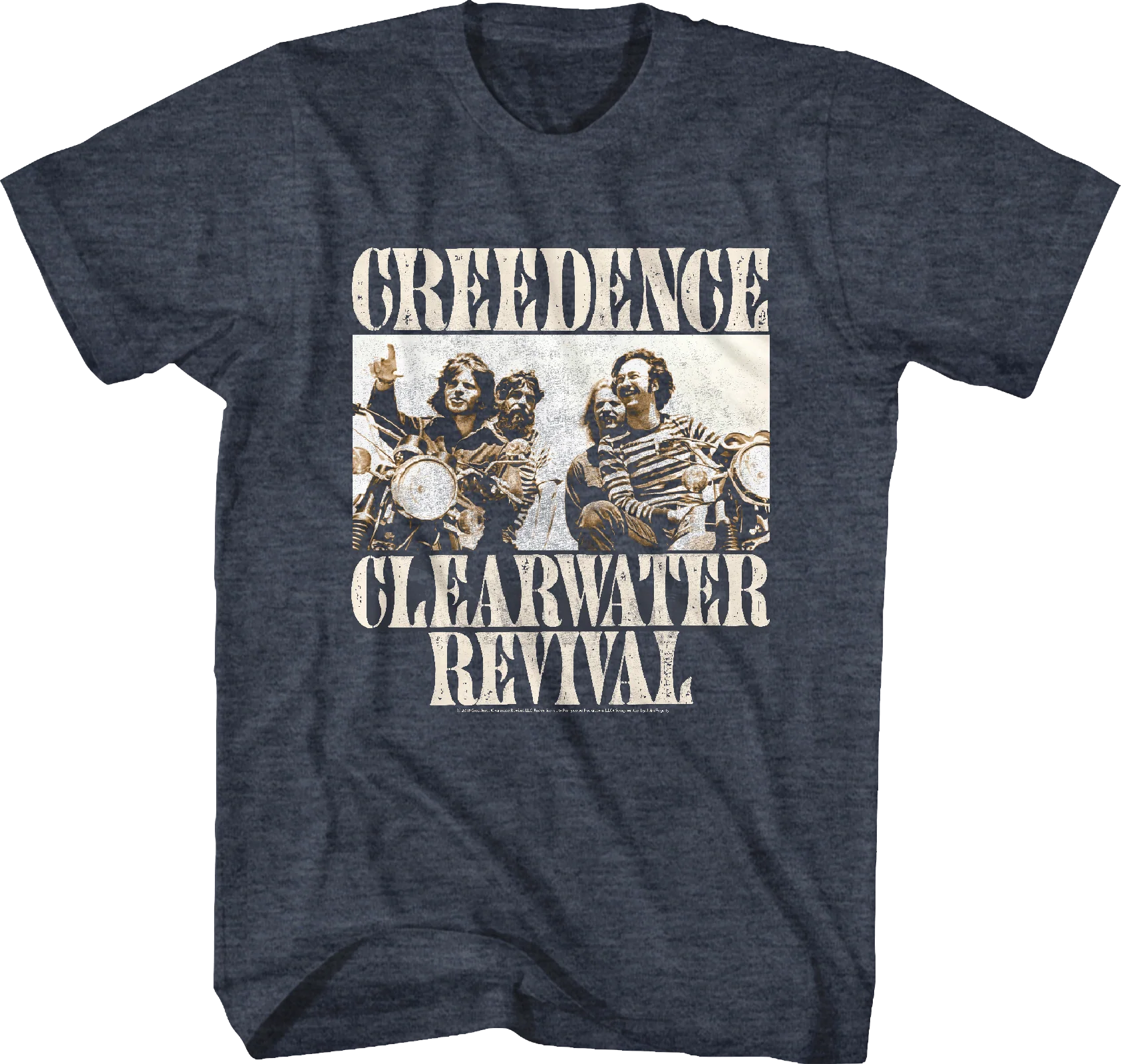 AC Band Photo Creedence Clearwater Revival T-Shirt