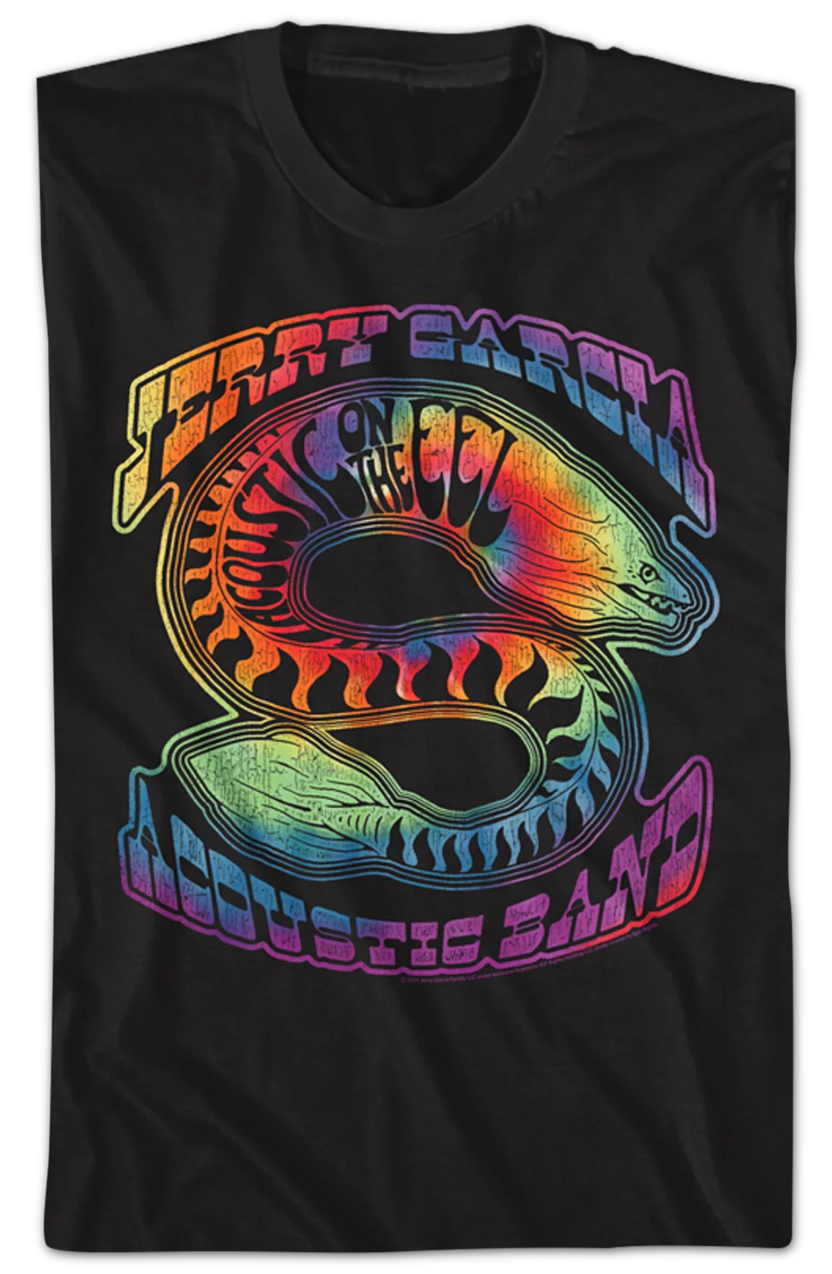 Acoustic On The Eel Jerry Garcia T-Shirt - Image 2
