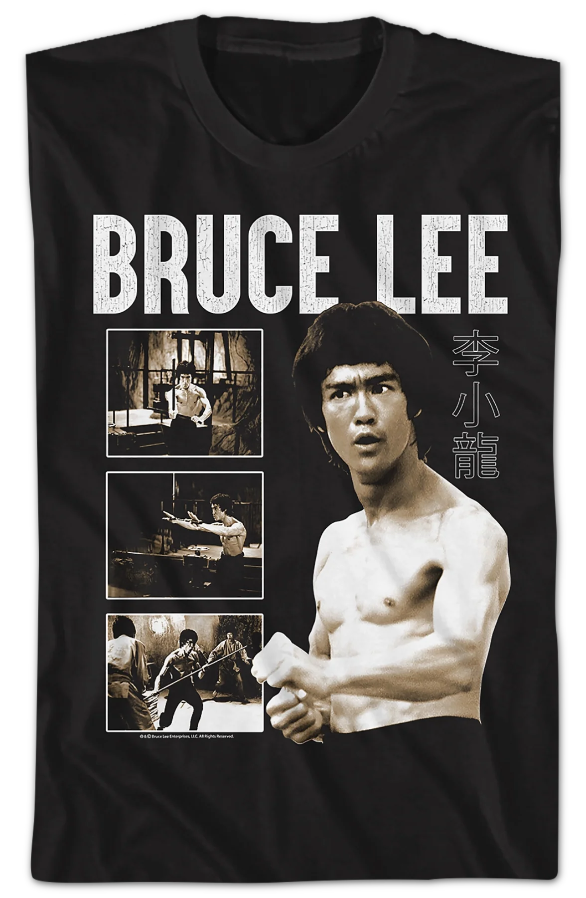 Action Collage Bruce Lee T-Shirt - Image 2