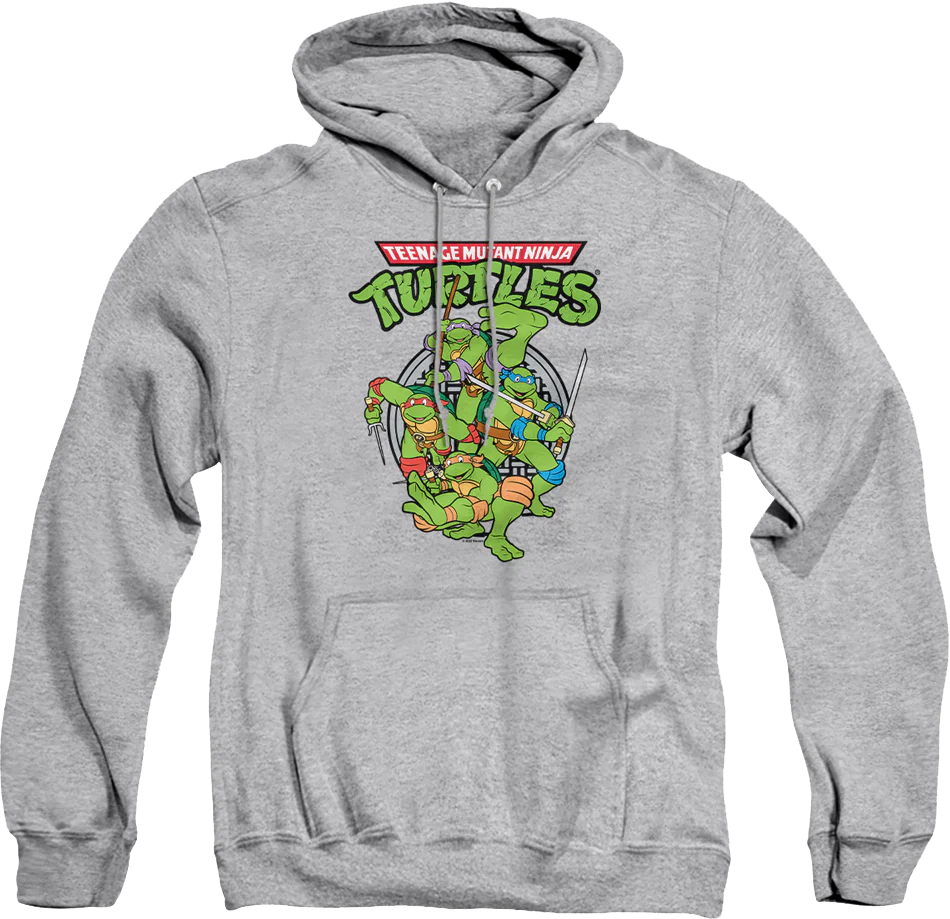 Action Poses Teenage Mutant Ninja Turtles Hoodie