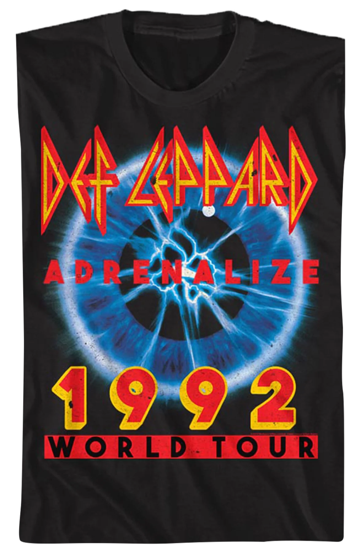 Adrenalize World Tour Def Leppard T-Shirt - Image 2