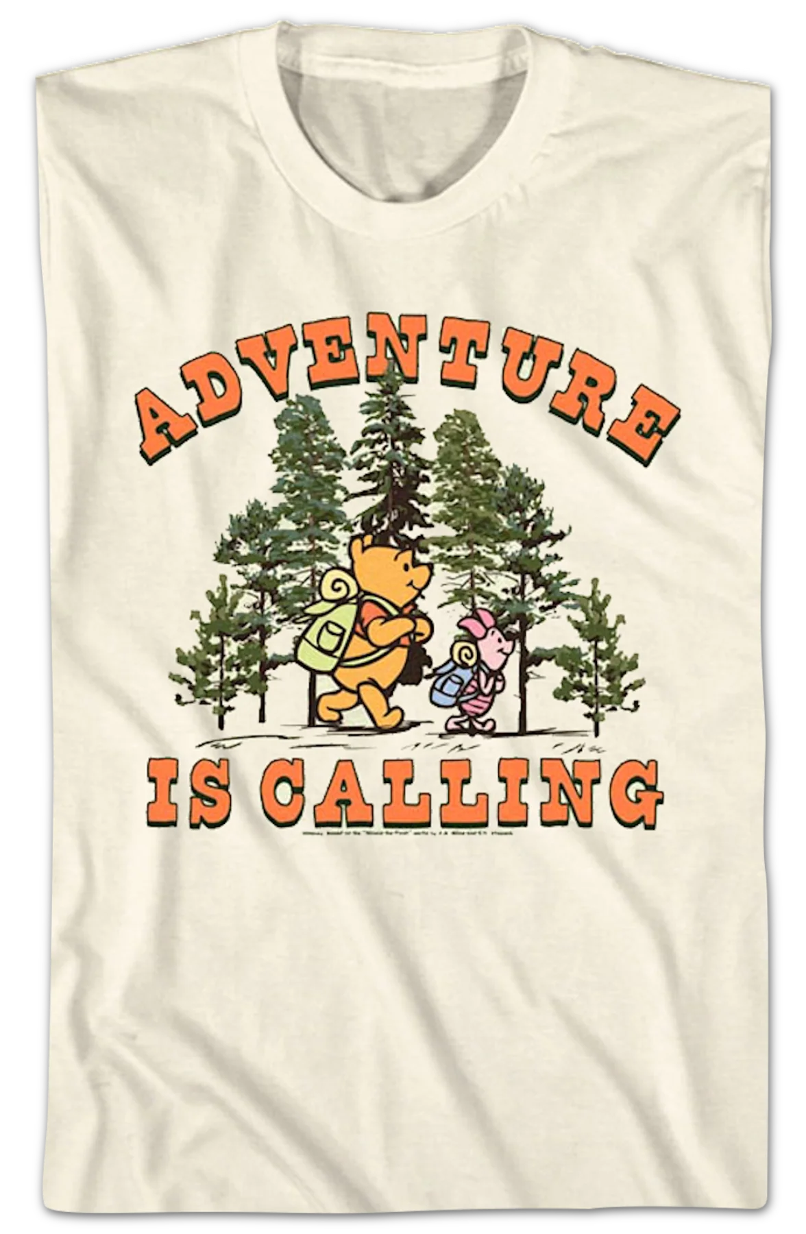 Adventure Is Calling Winnie The Pooh T-Shirt - Image 2