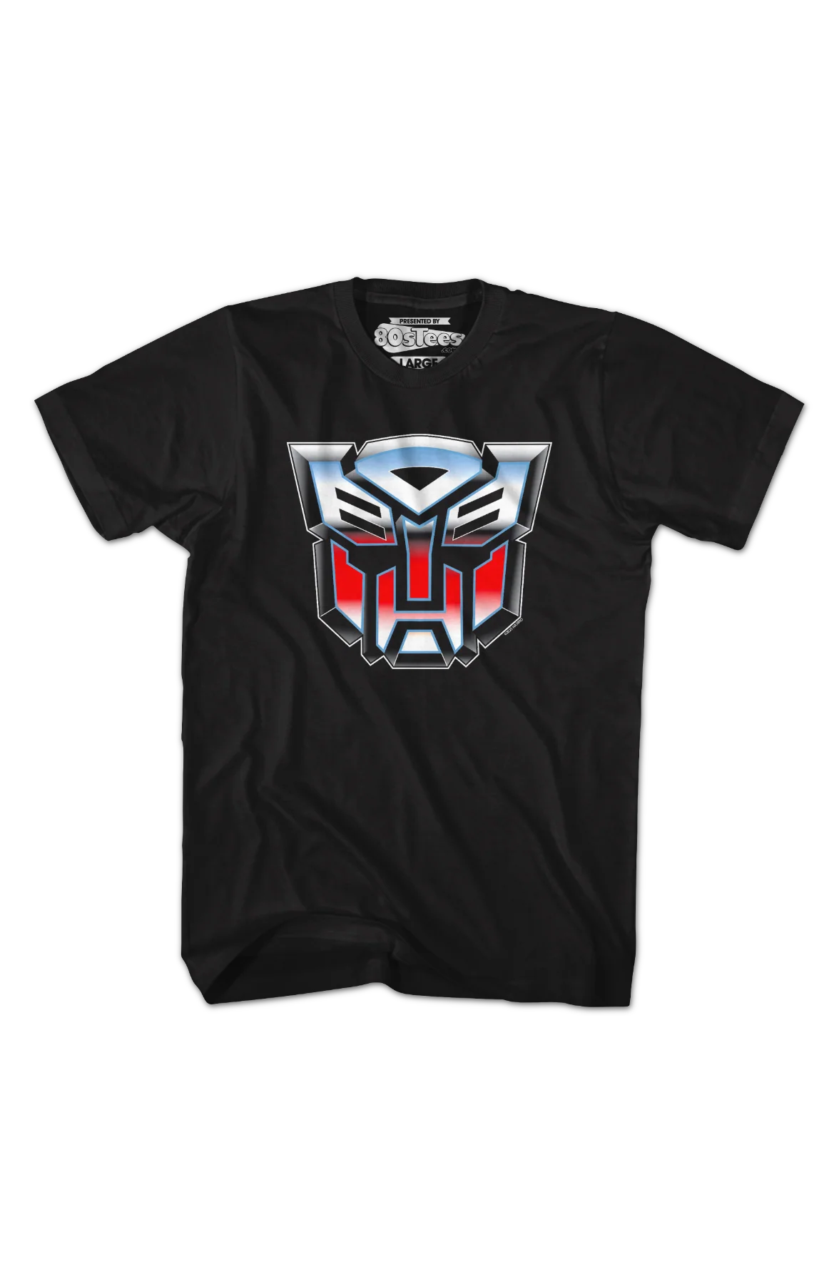 Airbrush Autobots Logo Transformers T-Shirt - Image 2
