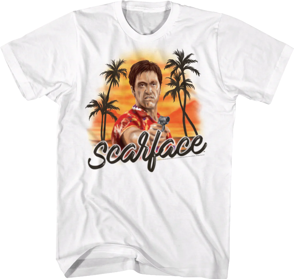 Airbrush Scarface T-Shirt