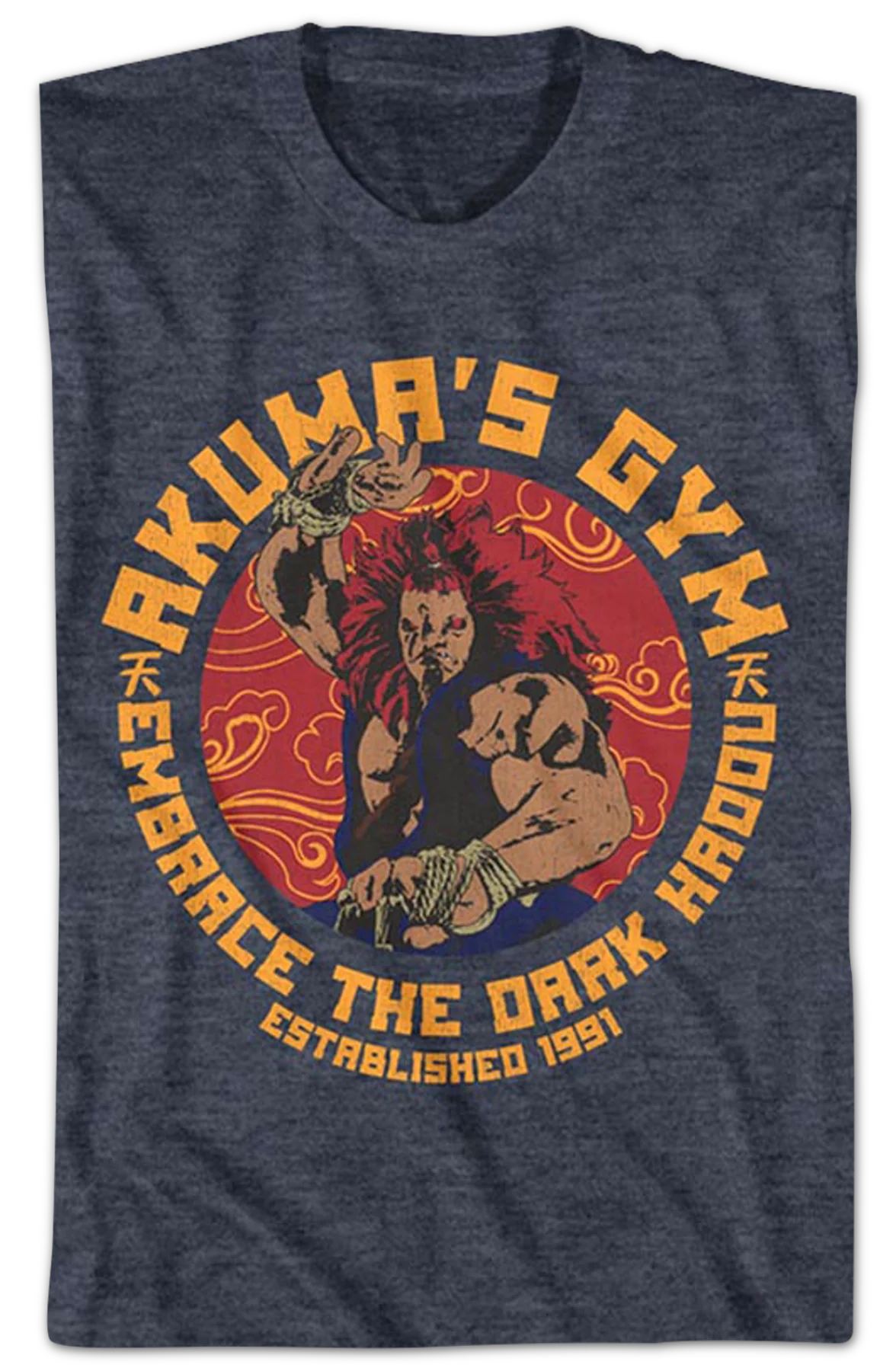 Akuma's Gym Street Fighter T-Shirt - Image 2