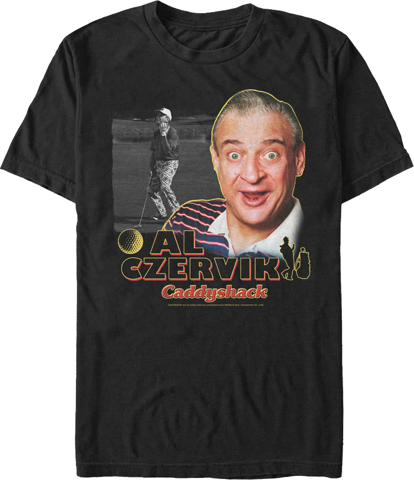 Al Czervik Collage Caddyshack T-Shirt
