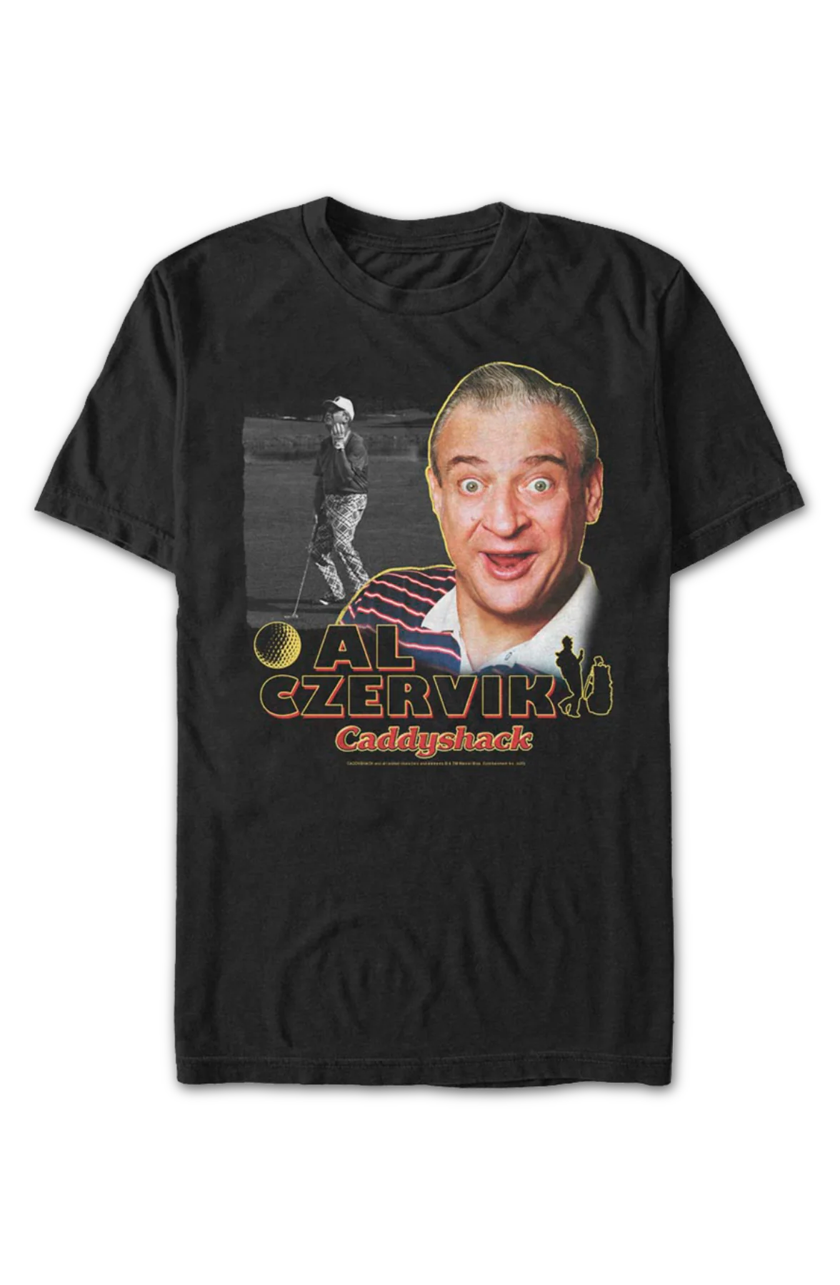 Al Czervik Collage Caddyshack T-Shirt - Image 2