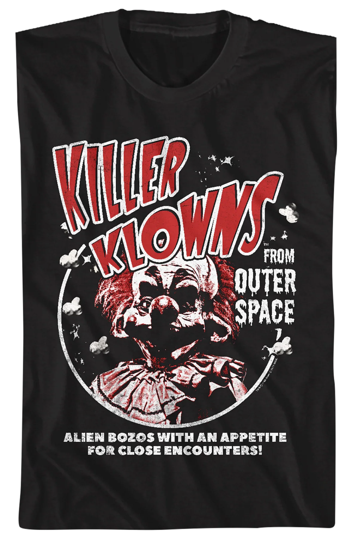Alien Bozos Killer Klowns From Outer Space T-Shirt - Image 2