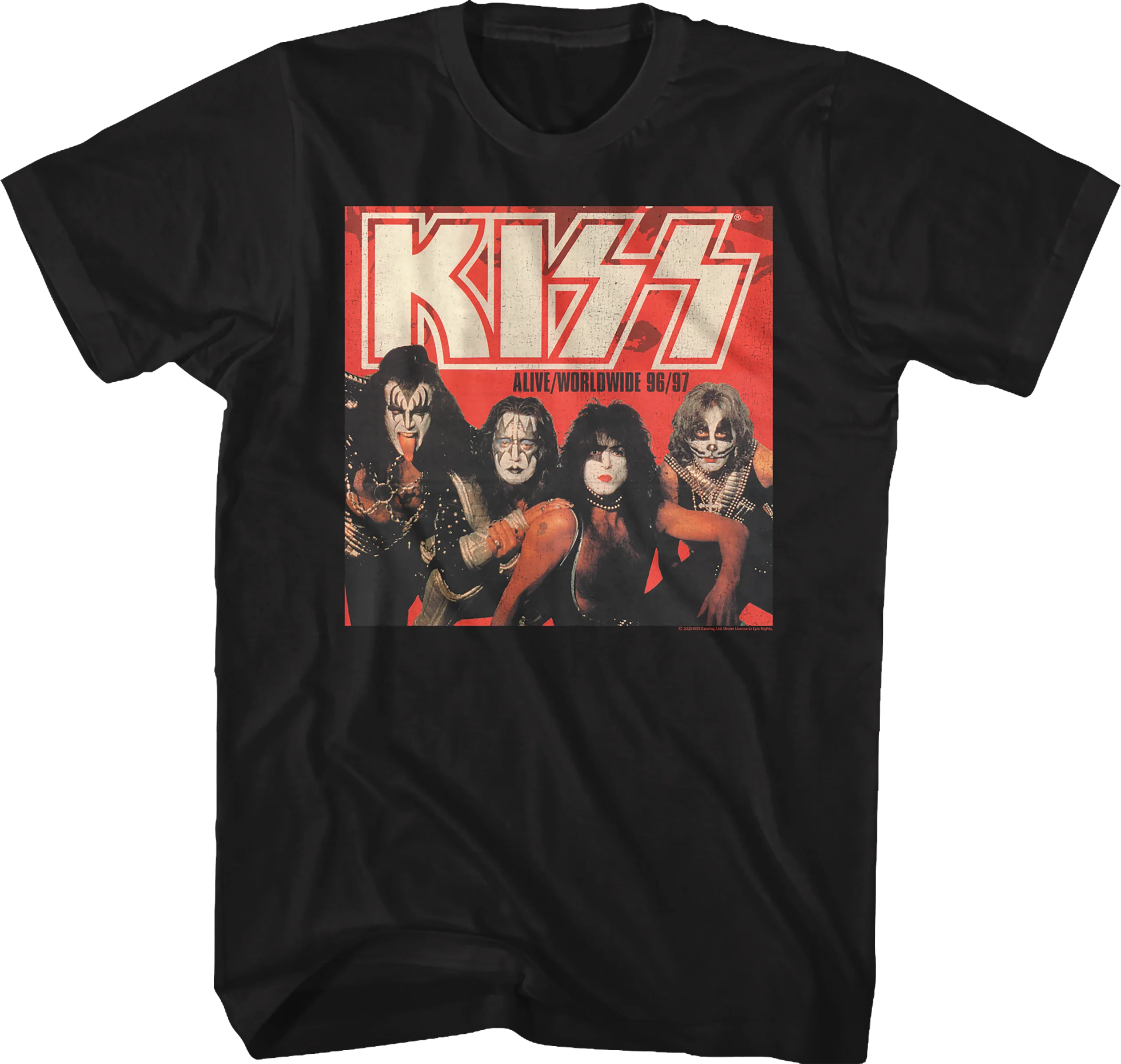 Alive Worldwide KISS T-Shirt