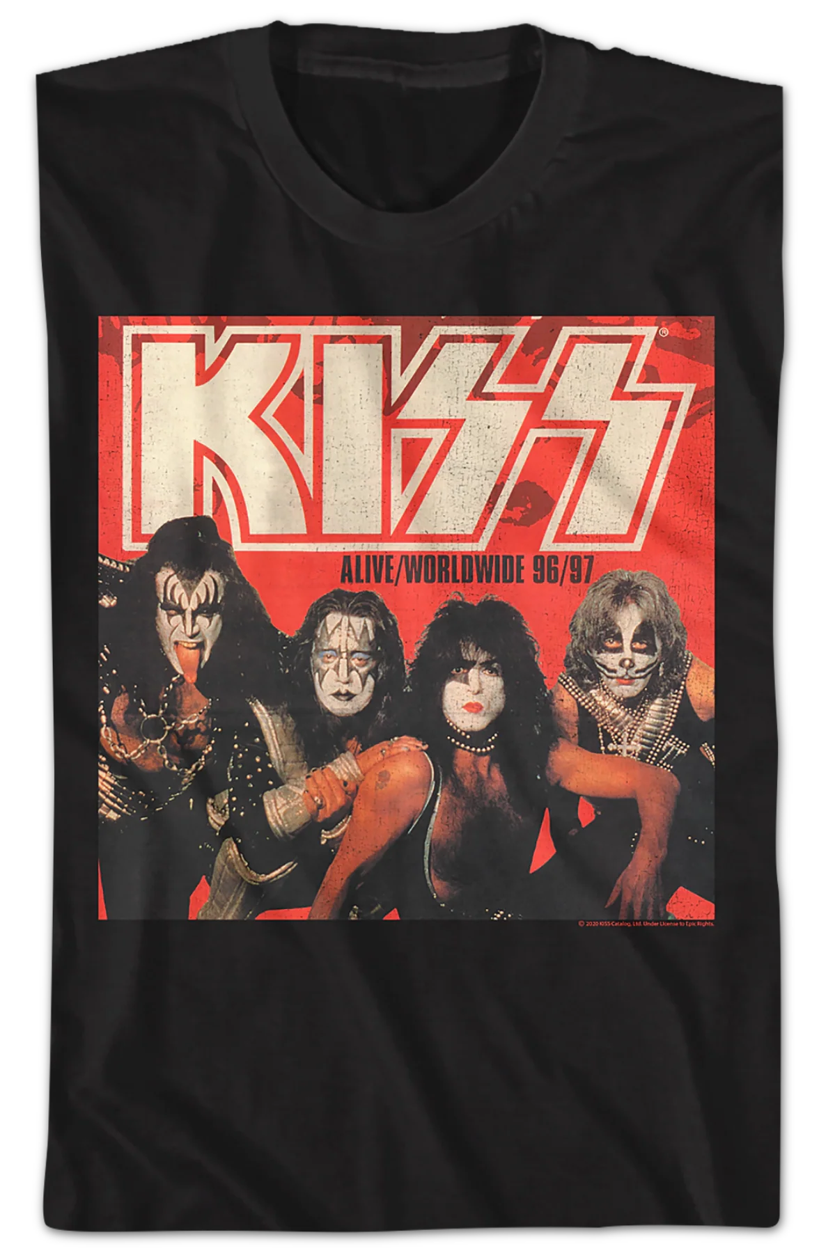 Alive Worldwide KISS T-Shirt - Image 2