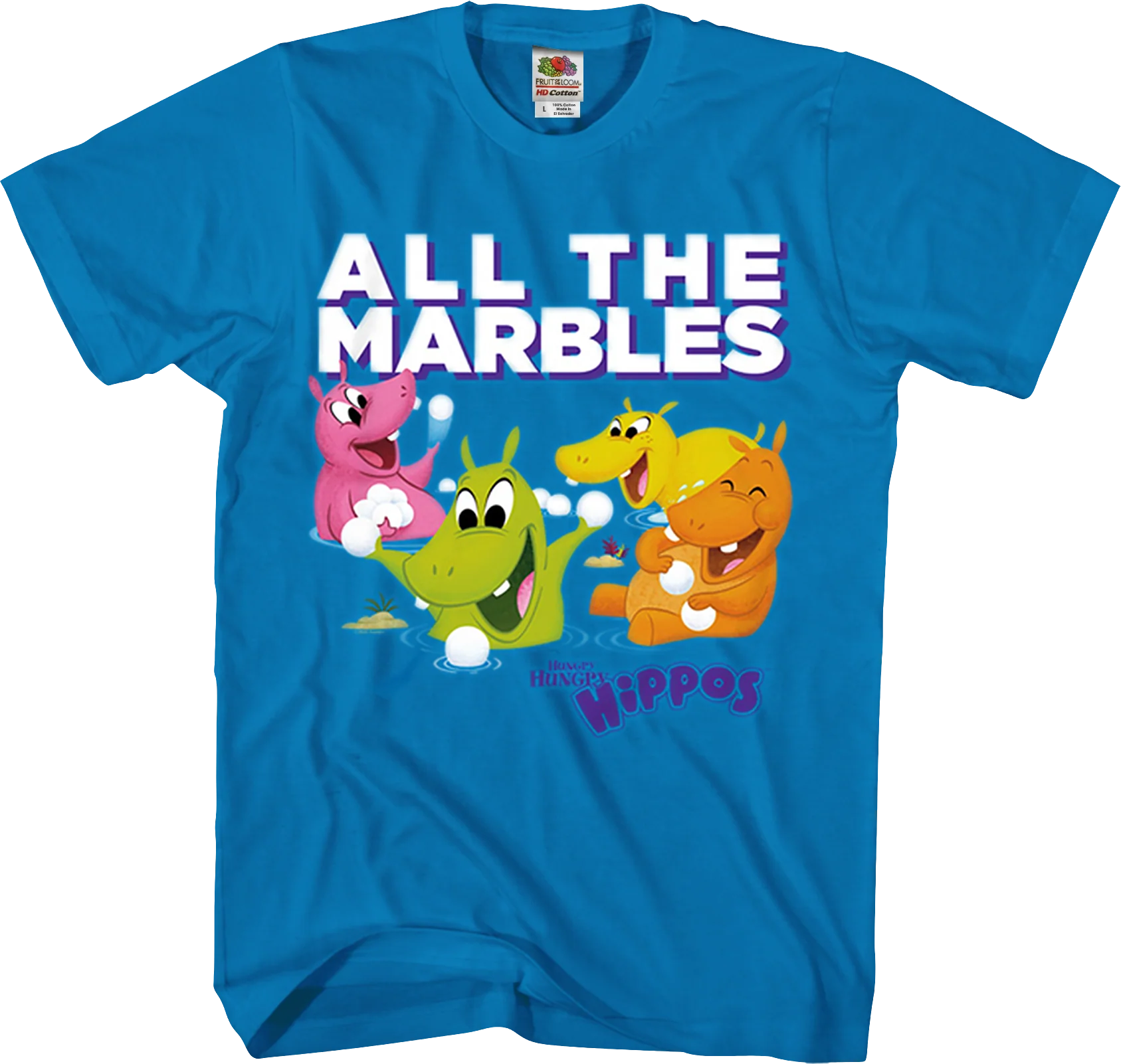 All The Marbles Hungry Hungry Hippos T-Shirt