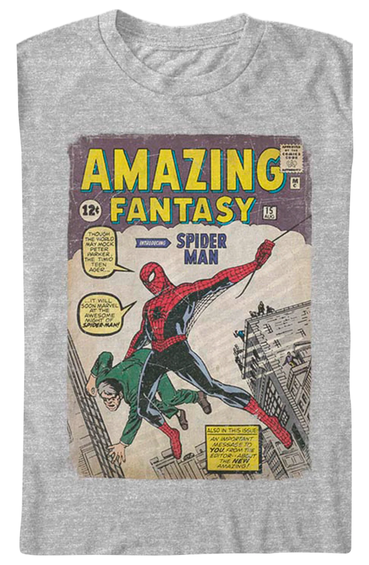 Amazing Fantasy Spider-Man T-Shirt - Image 2