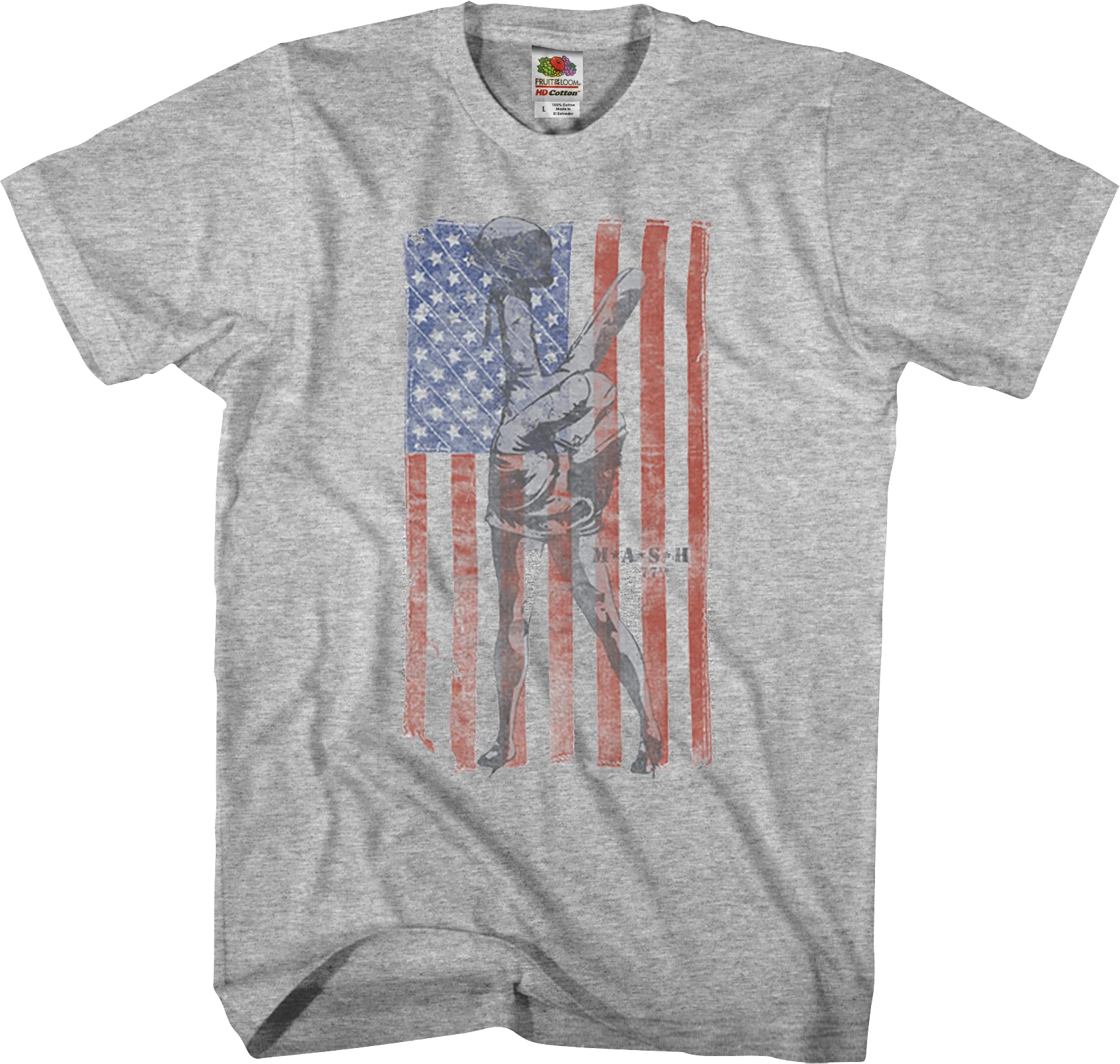 American Flag MASH T-Shirt