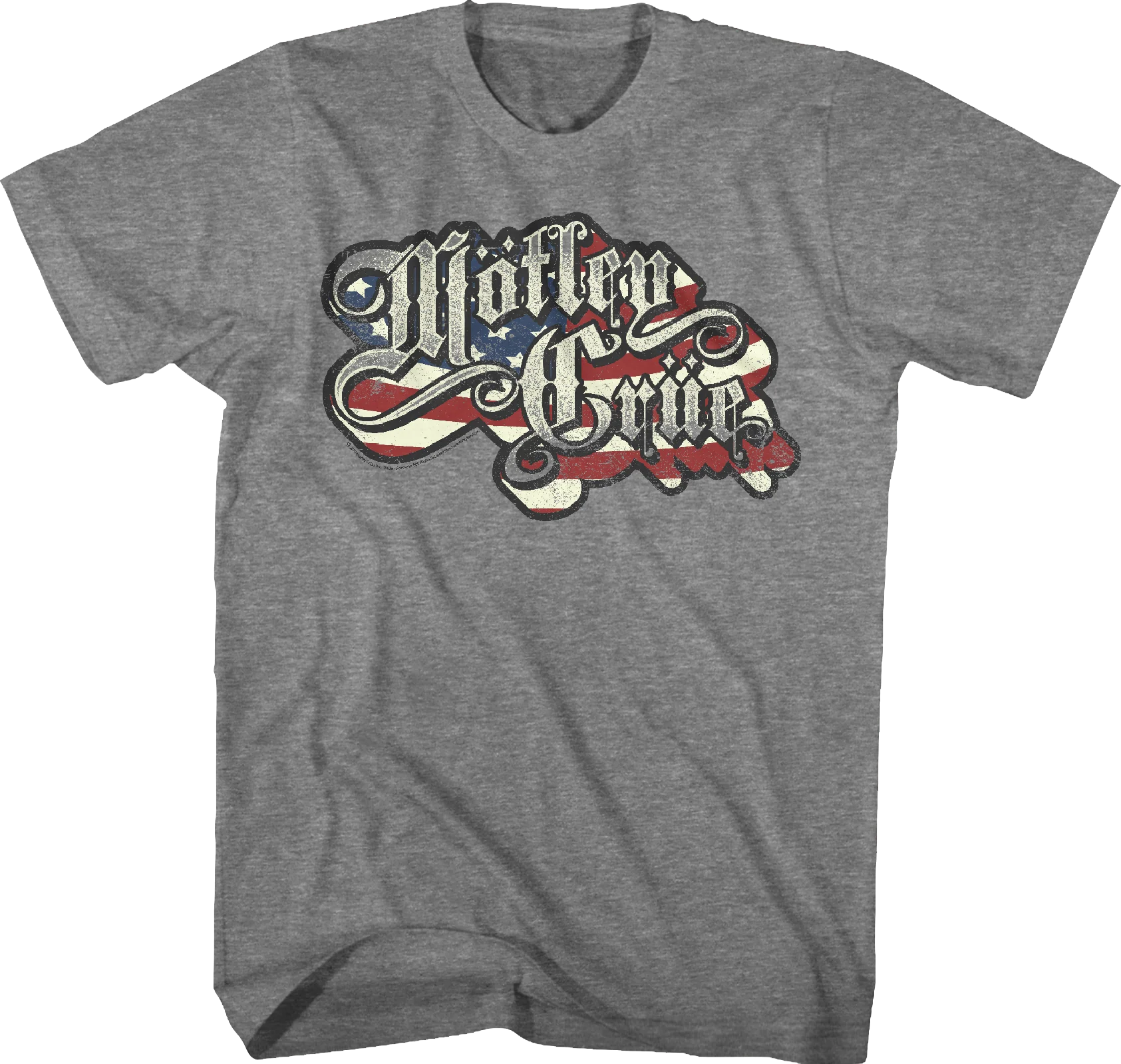 American Flag Motley Crue T-Shirt