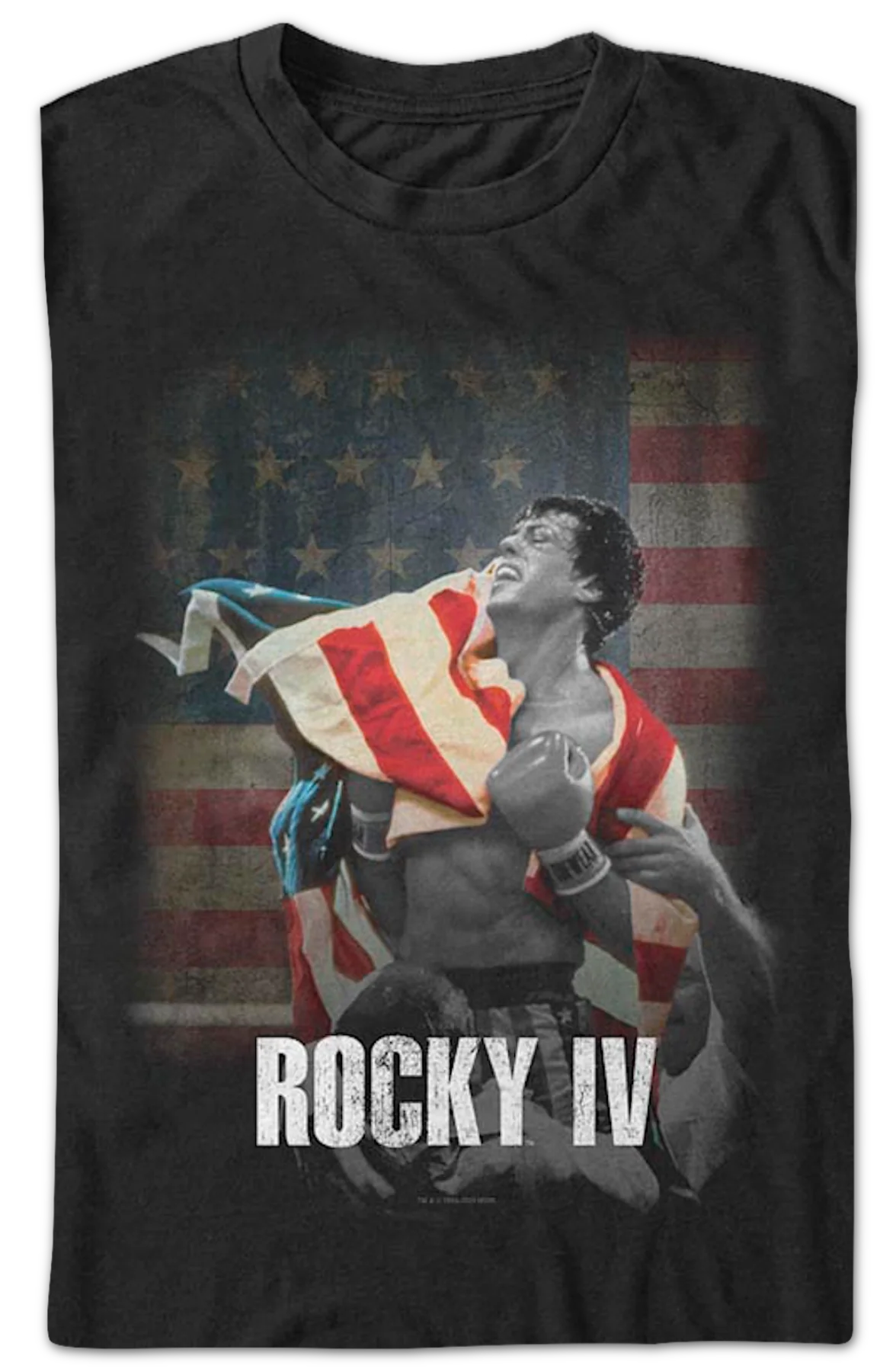 American Flag Rocky IV T-Shirt - Image 2