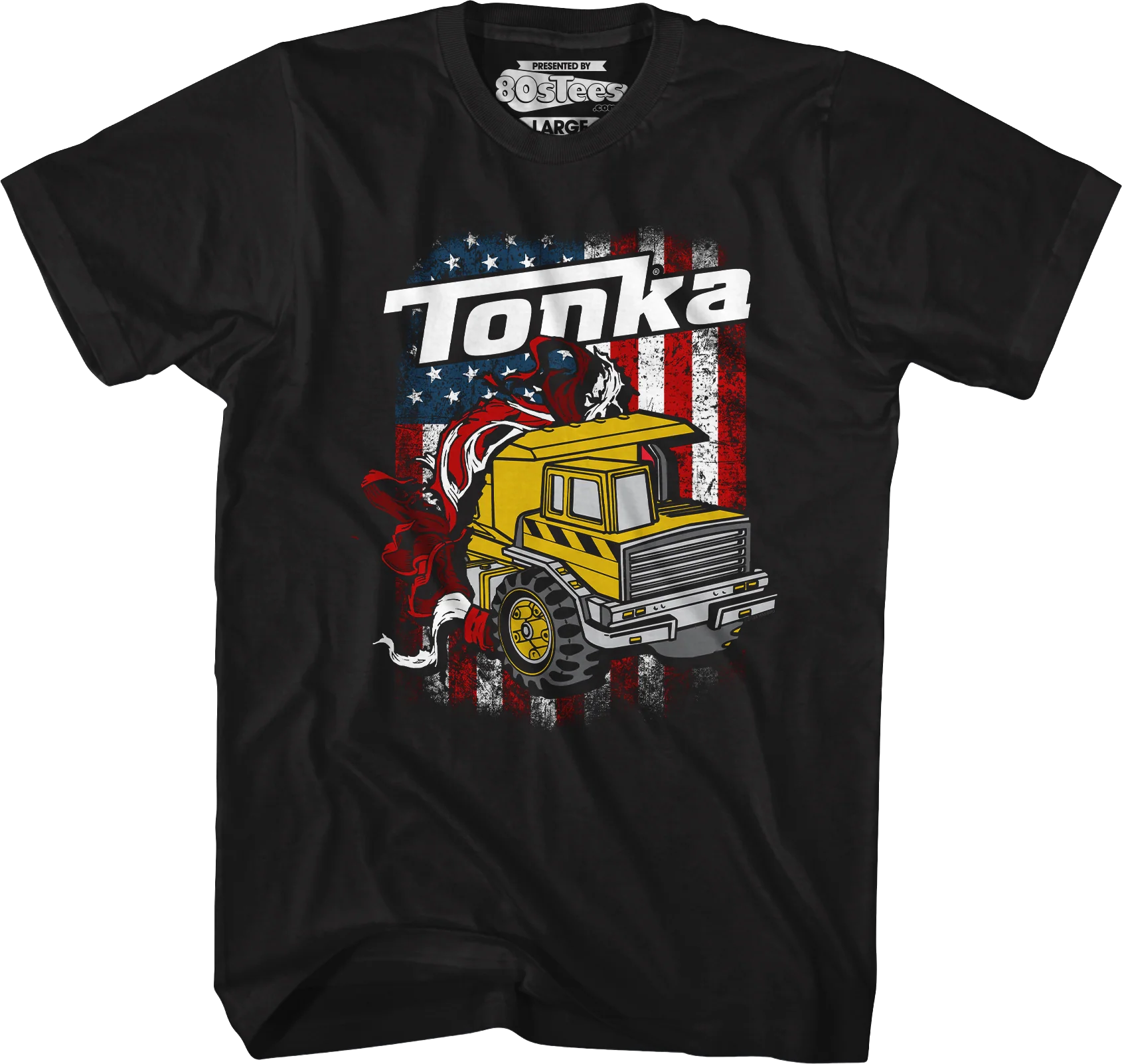 American Flag Tonka T-Shirt - Image 4