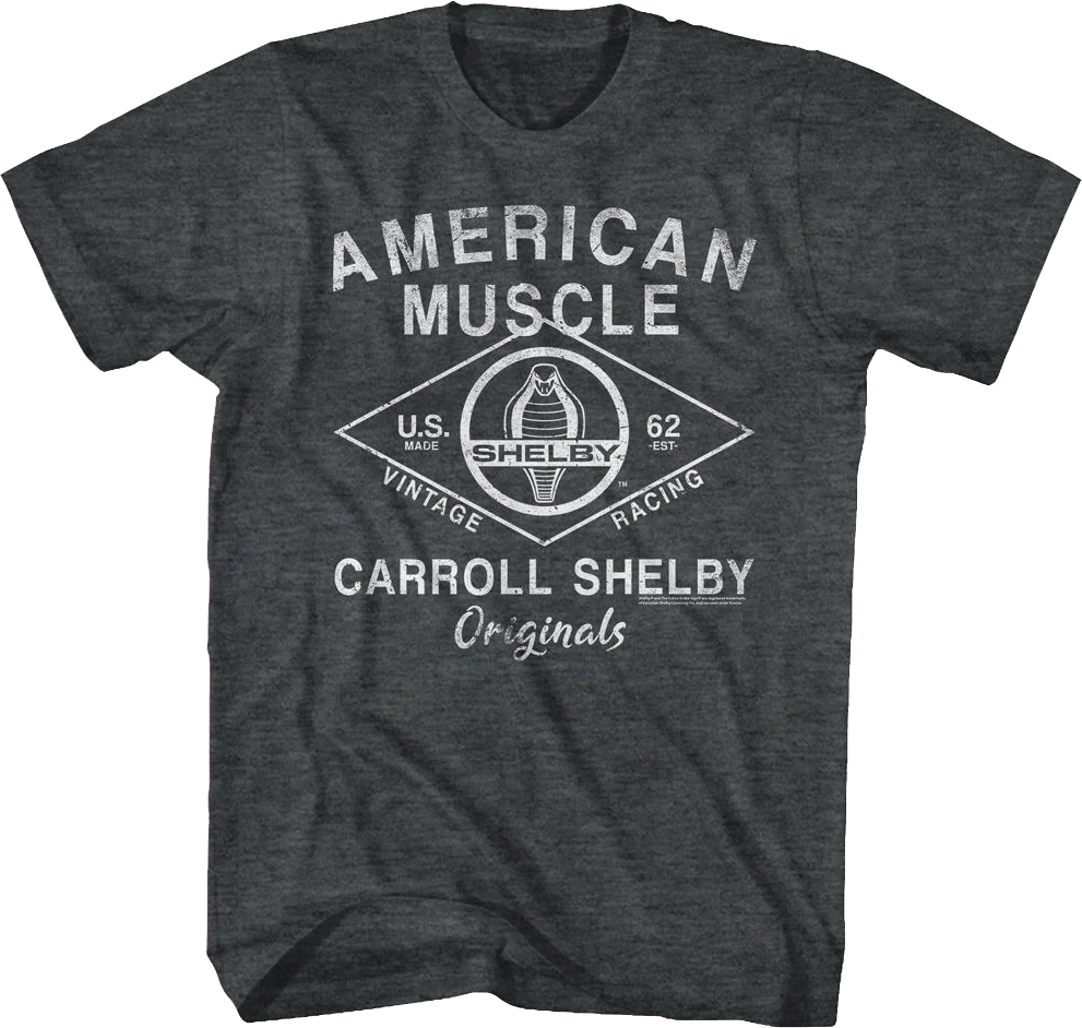 American Muscle Carroll Shelby T-Shirt